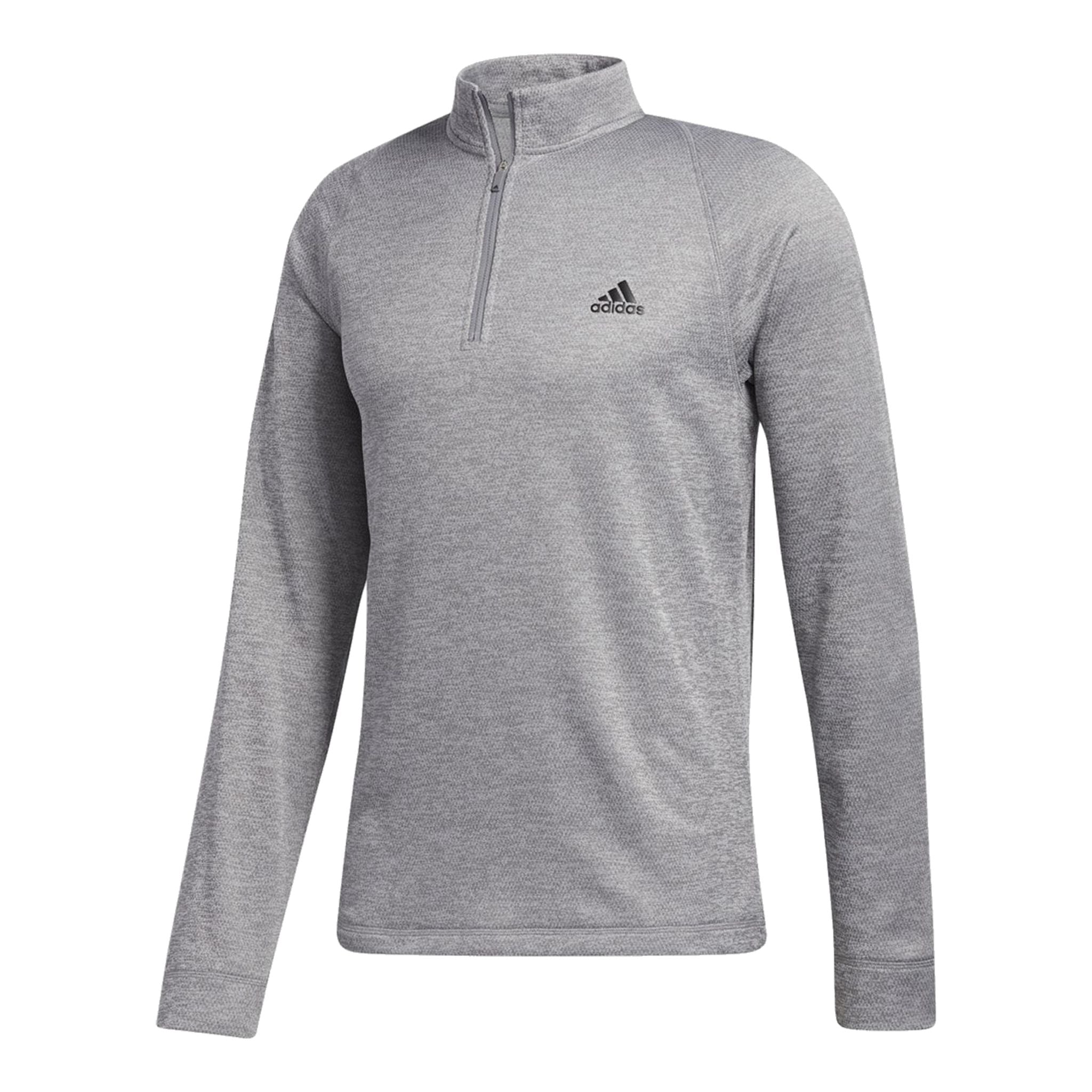 Adidas Midweight Half-Zip Layer Grigio Uomo