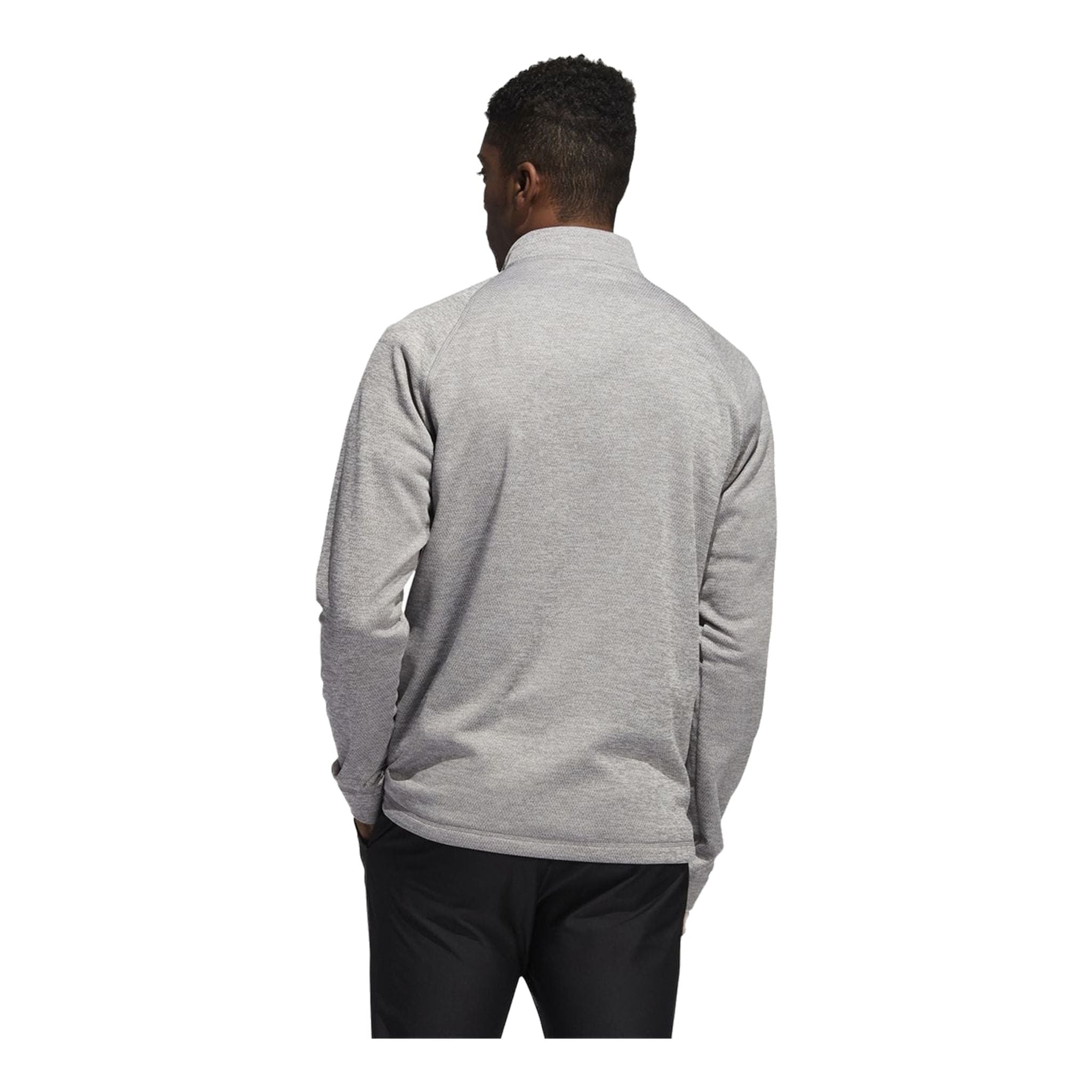 Adidas Midweight Half-Zip Layer Grigio Uomo