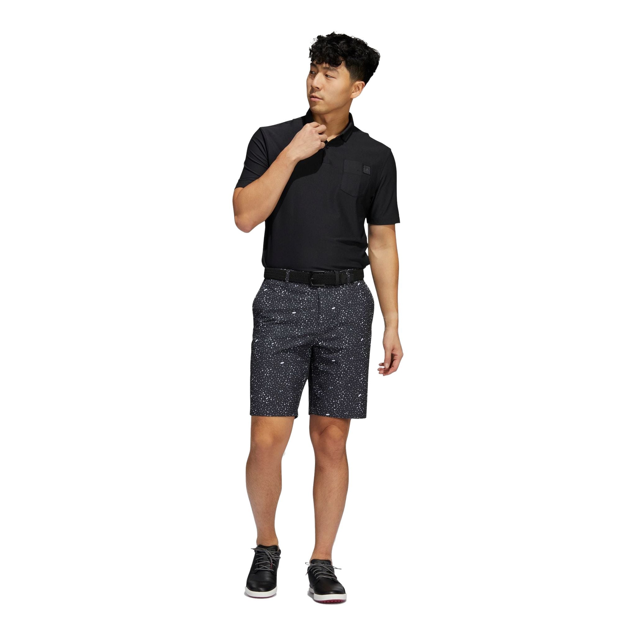 Adidas M Ultimate 365 Flag Print Short Nero/Grigio Three Men