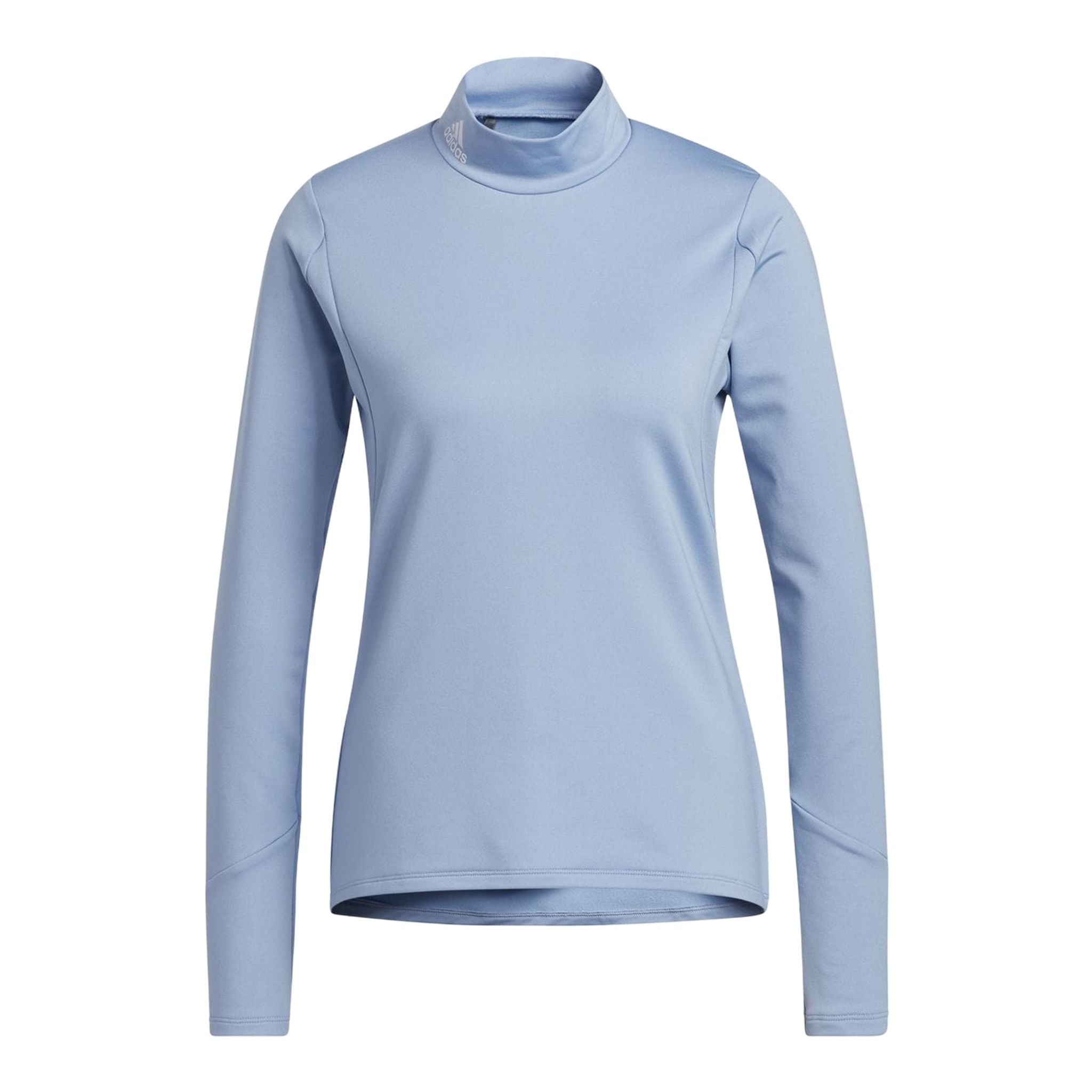 Adidas W Layer Mock Maniche Lunghe Azzurro Donna