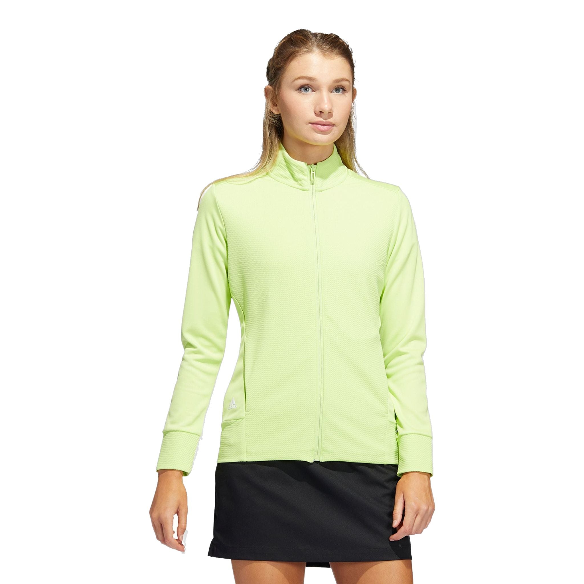 Giacca Adidas W Texture Full Zip Pulse Lime Donna