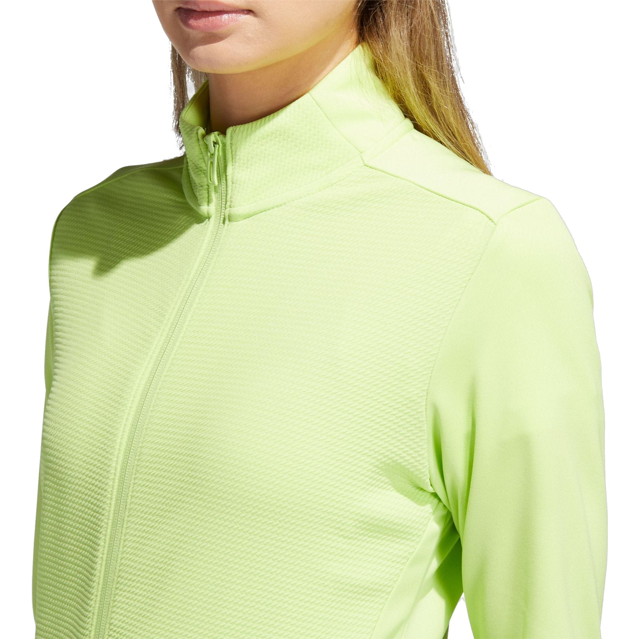 Giacca Adidas W Texture Full Zip Pulse Lime Donna