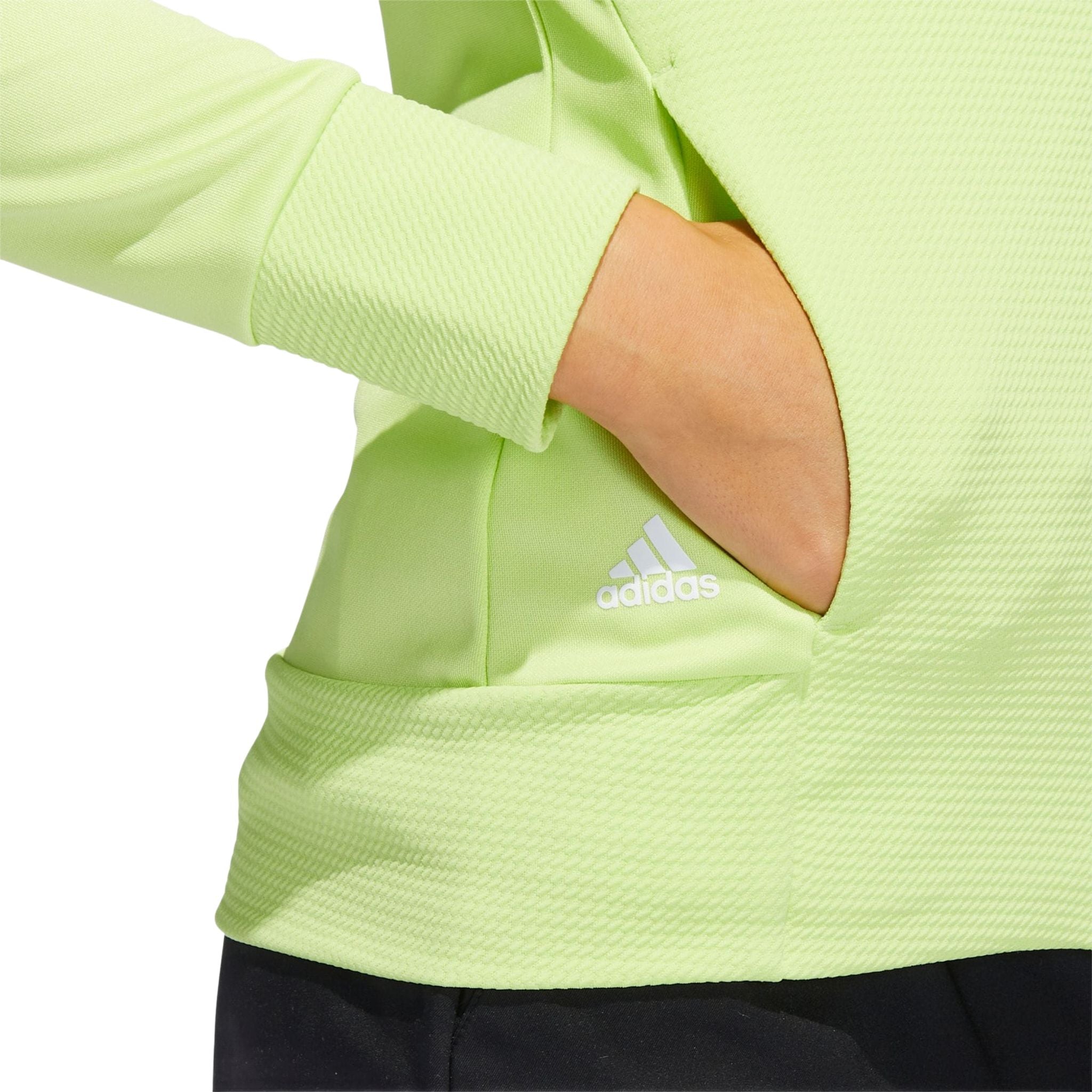 Giacca Adidas W Texture Full Zip Pulse Lime Donna
