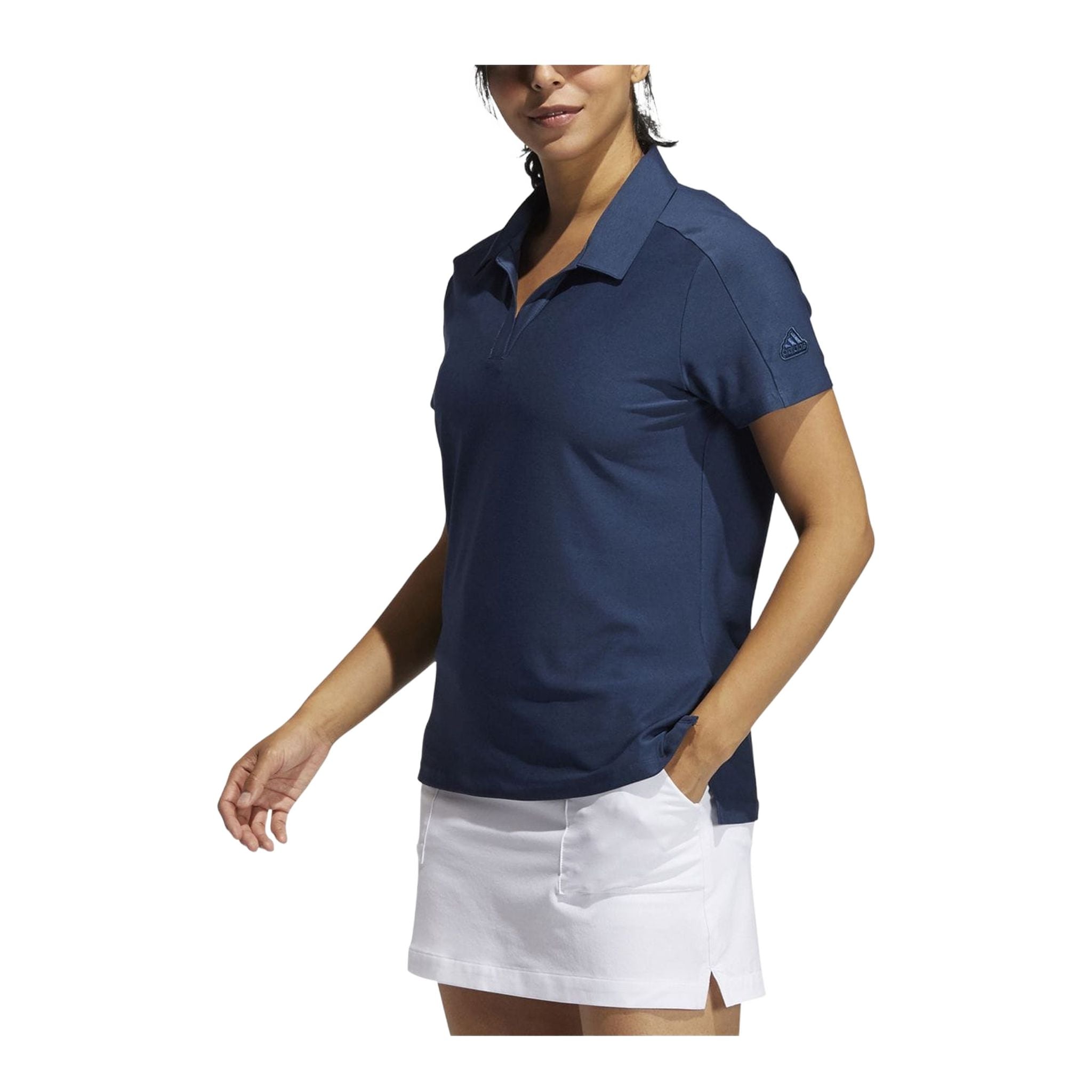 Adidas W Go-To SS Polo blu navy da donna