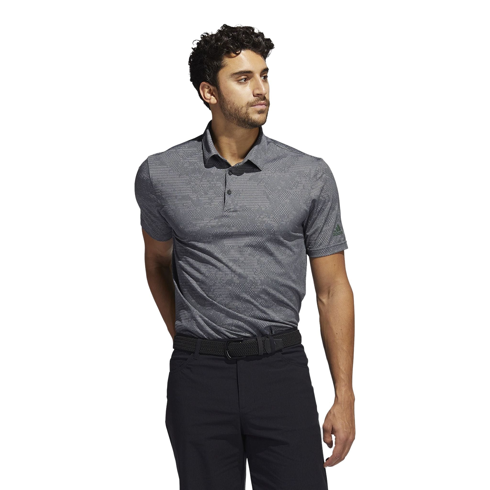 Adidas Go-To Polo Nero/Grigio Uomo