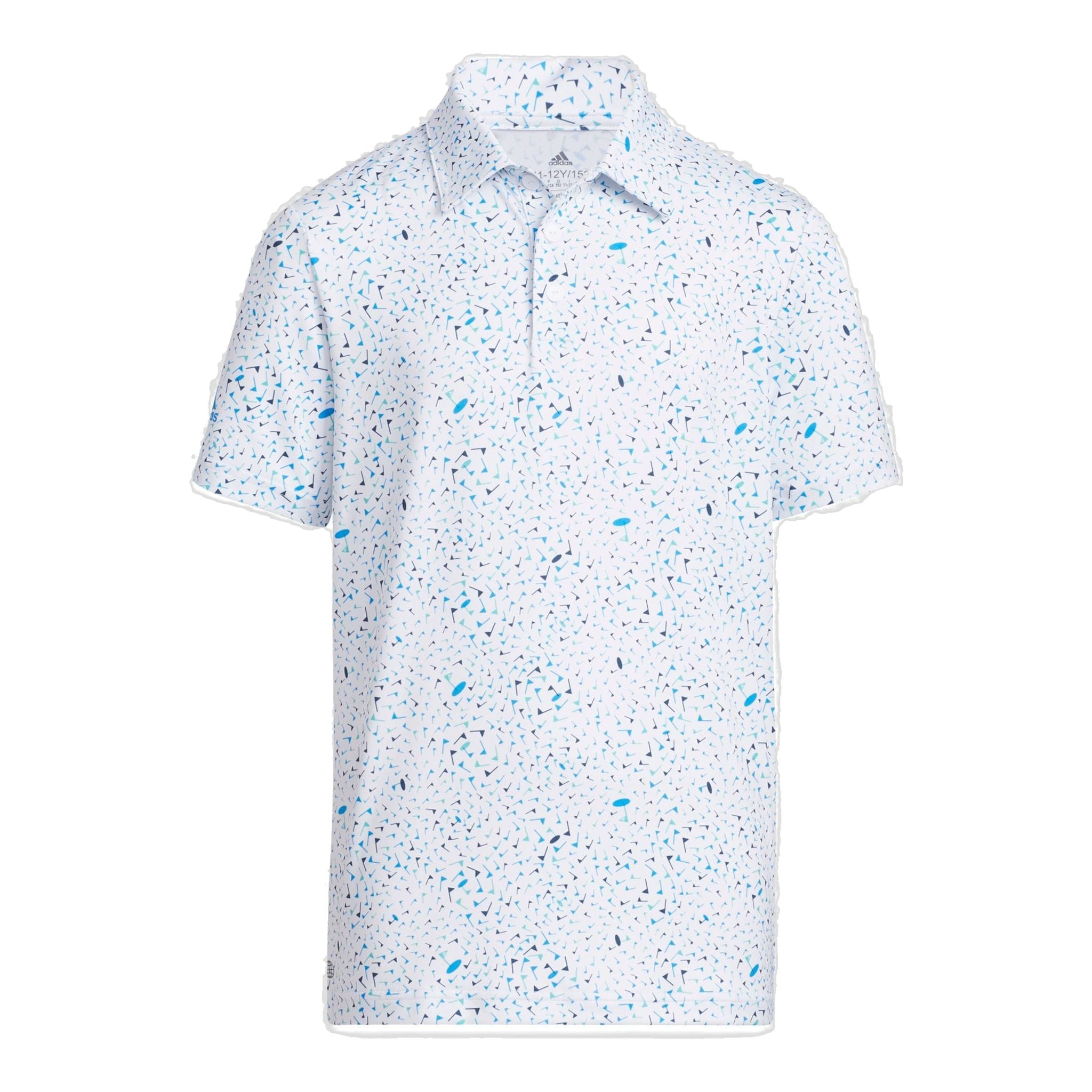 Adidas Jr. Polo Flag Blue Rush da uomo