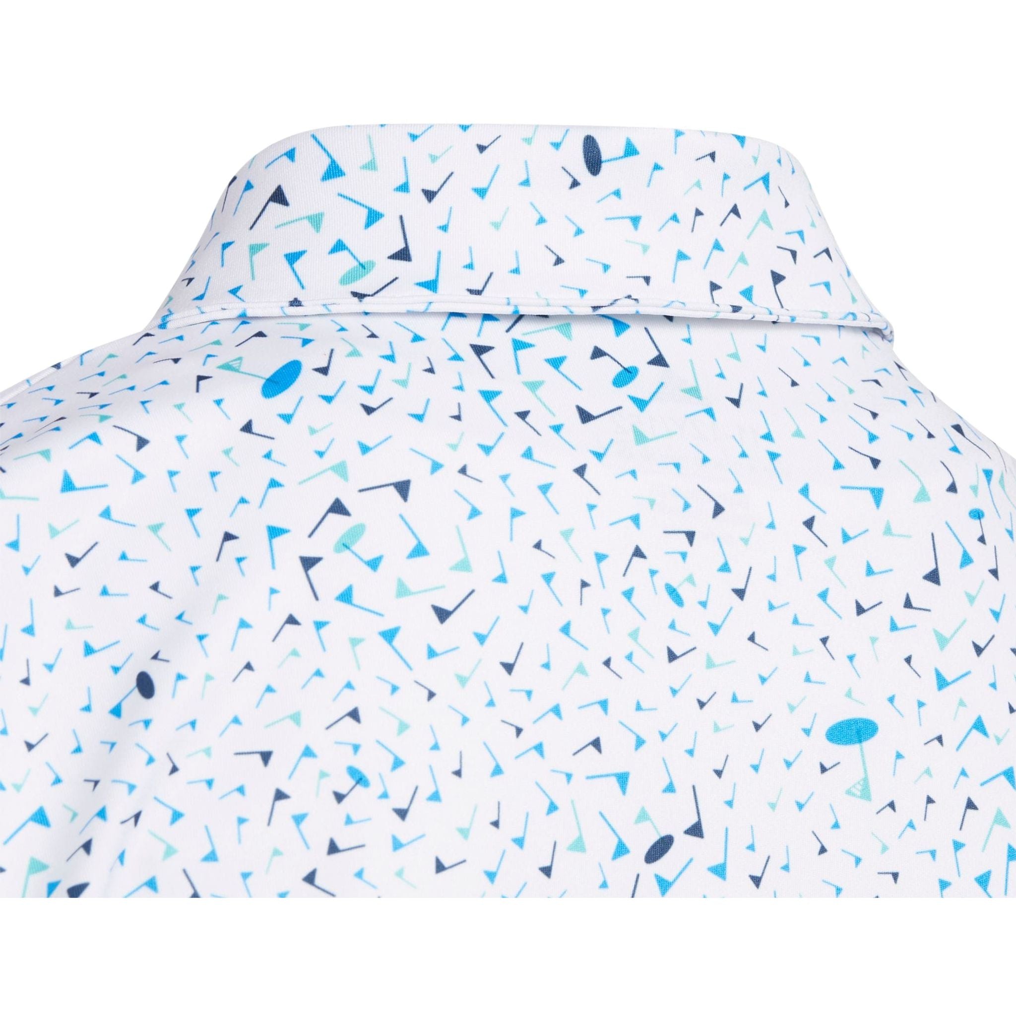 Adidas Jr. Polo Flag Blue Rush da uomo