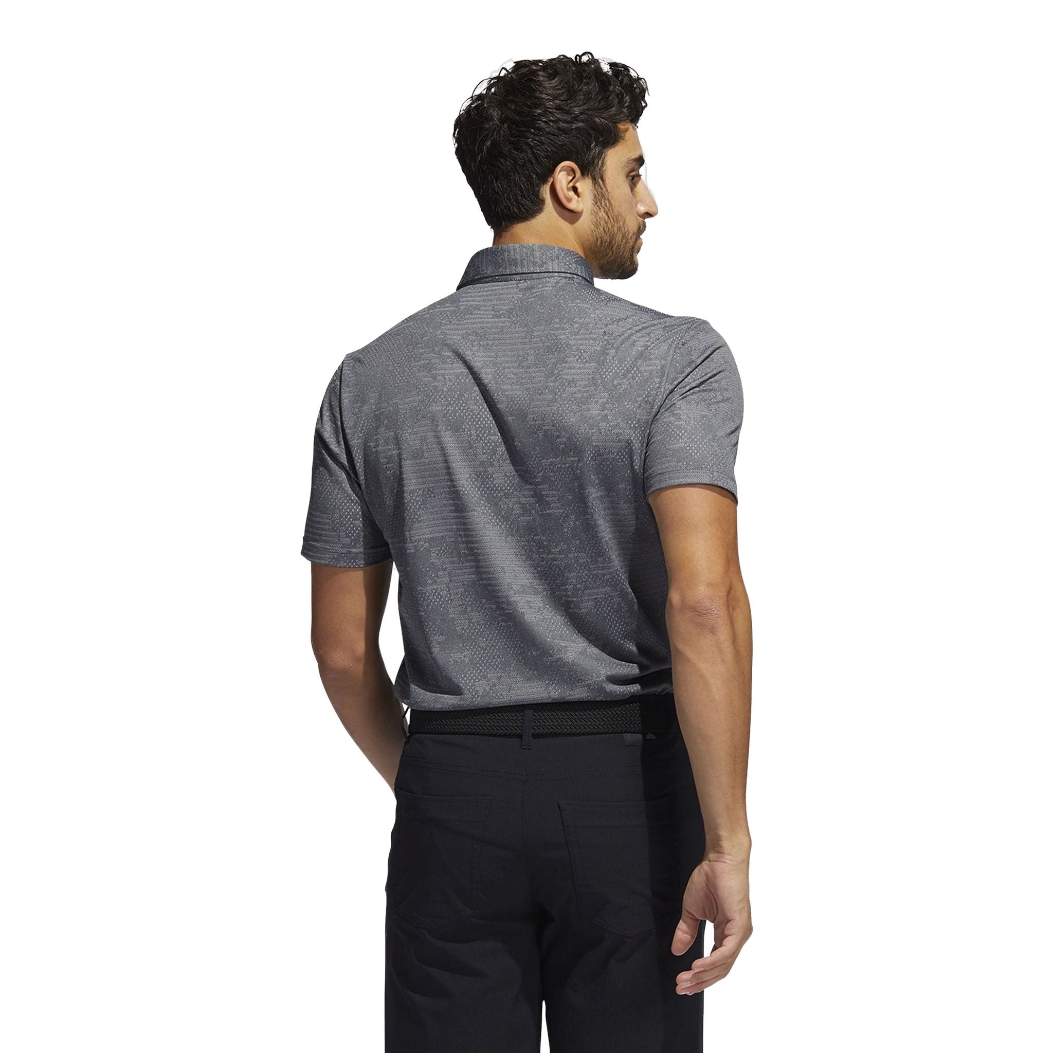 Adidas Go-To Polo Nero/Grigio Uomo