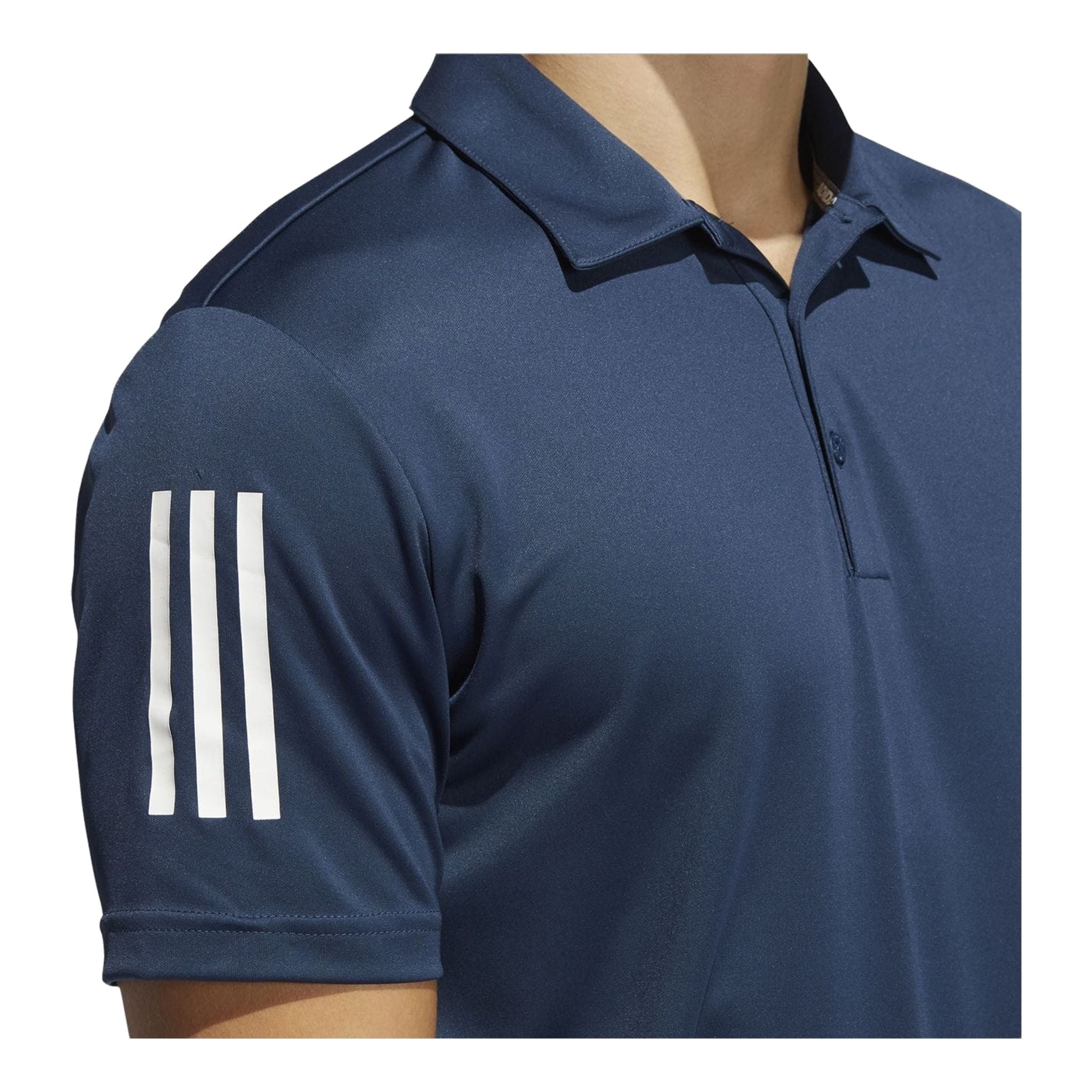 Polo Adidas 3-Stripes Basic SS blu navy/bianco uomo
