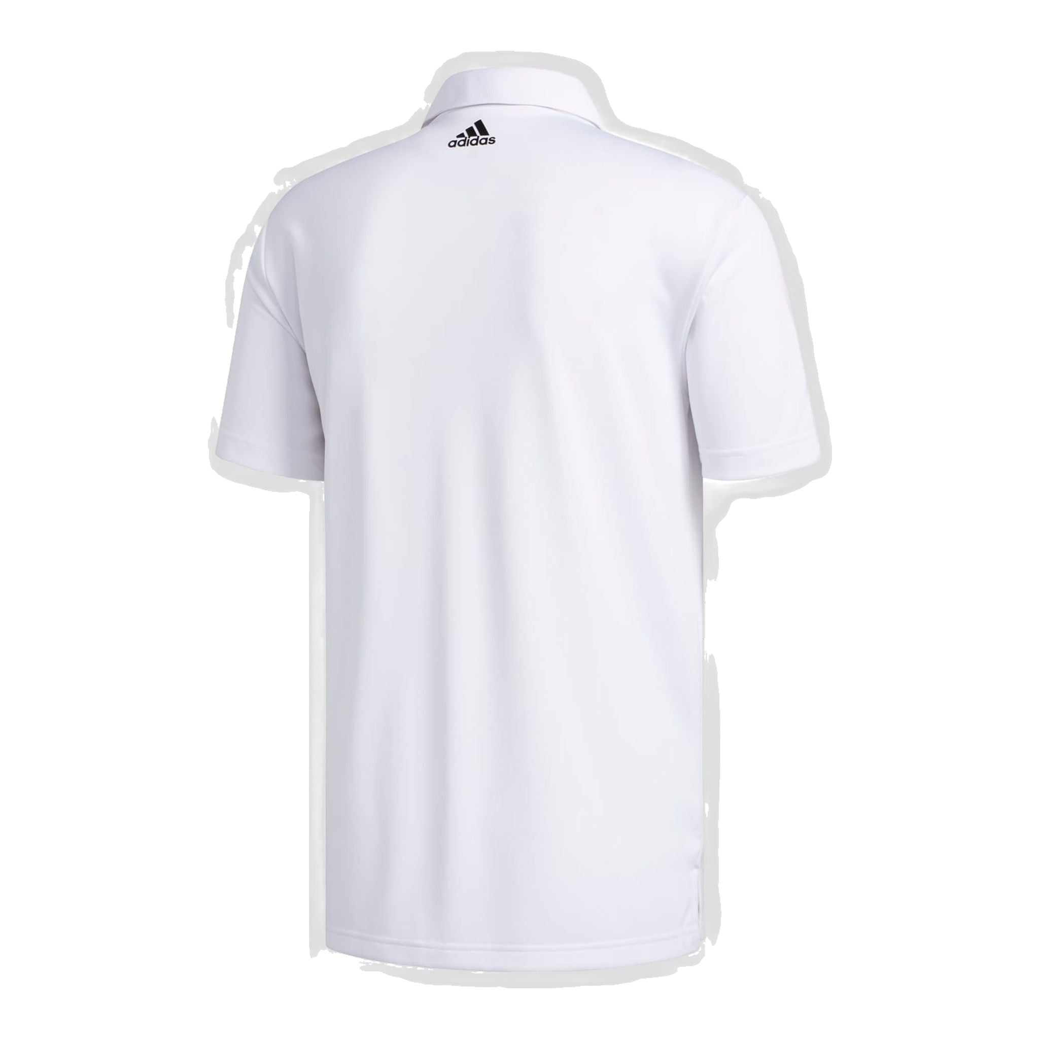 Polo Adidas 3-Stripes Basic SS Bianco/Nero Uomo