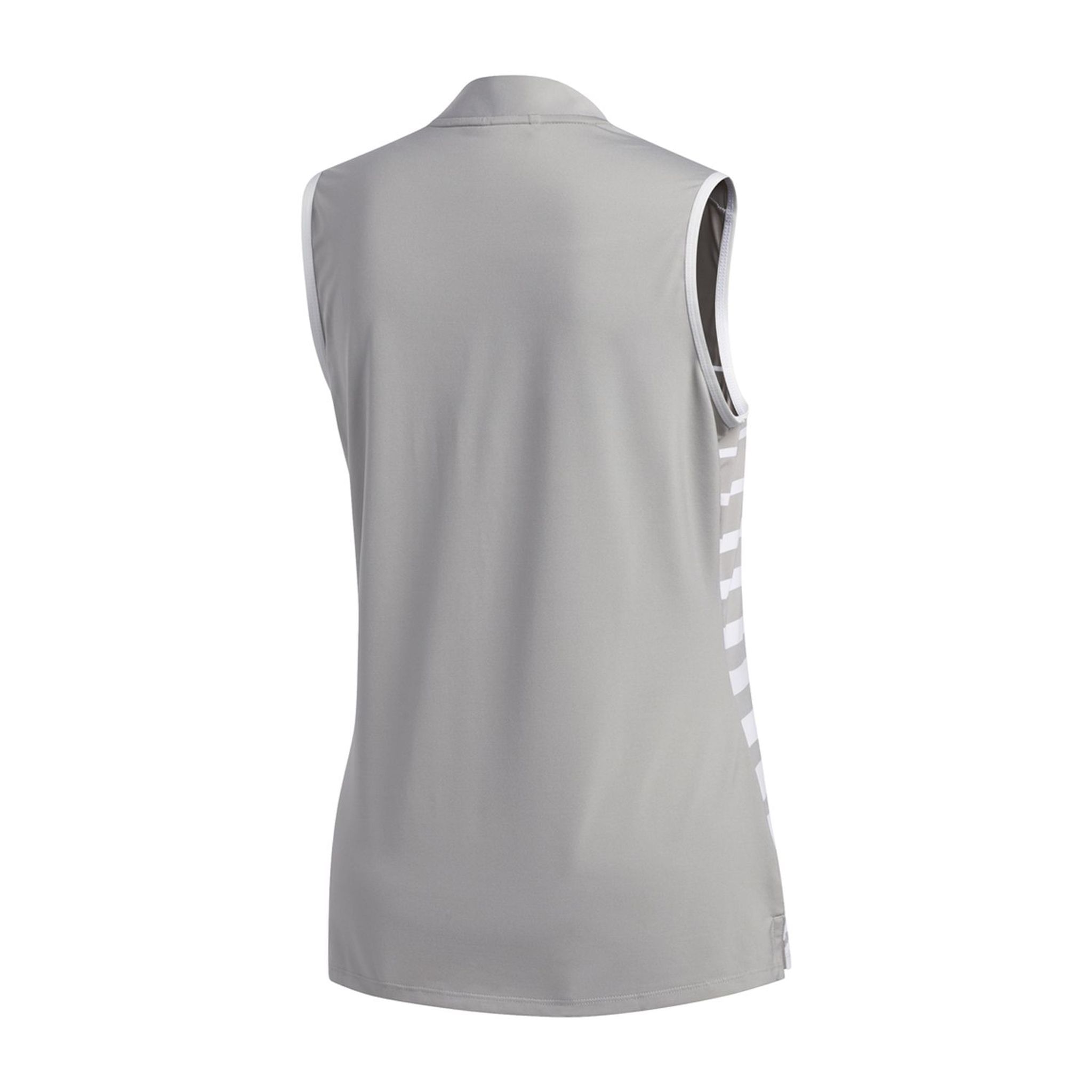Adidas W Engineered Stripe SL Polo Bianco/Grigio Donna