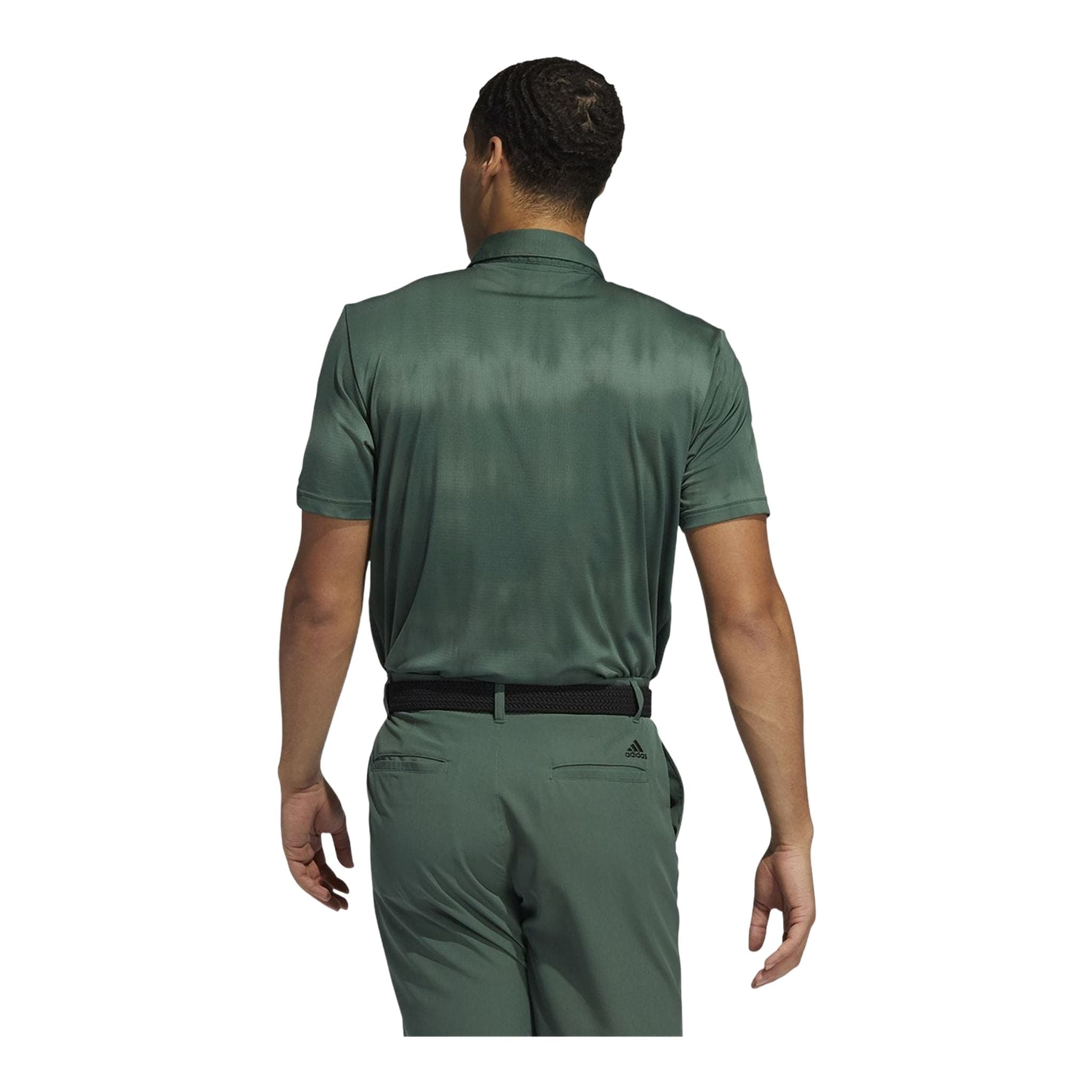 Adidas Novelty Dye SS Polo Verde/Grigio Uomo