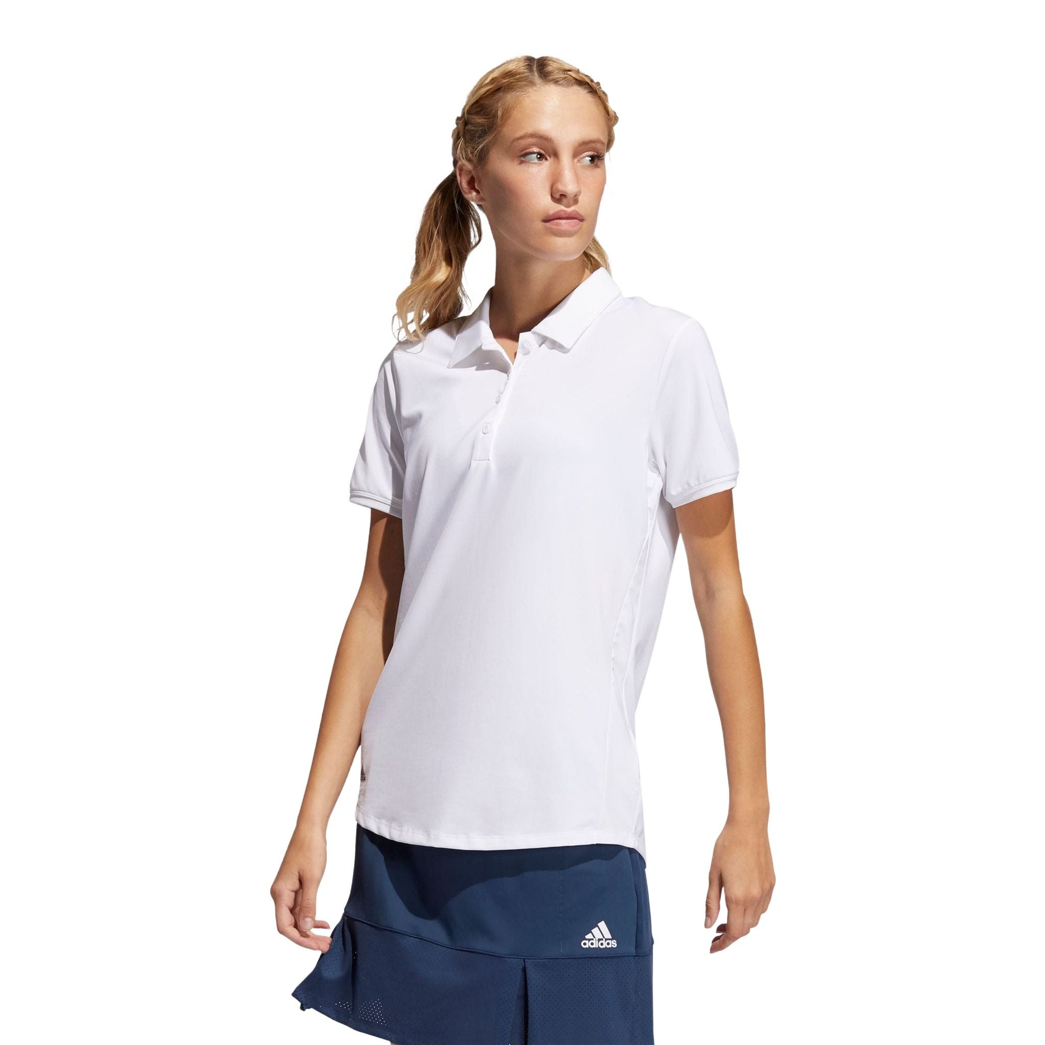 Adidas W Polo Ultimate 365 Solid Bianco Donna