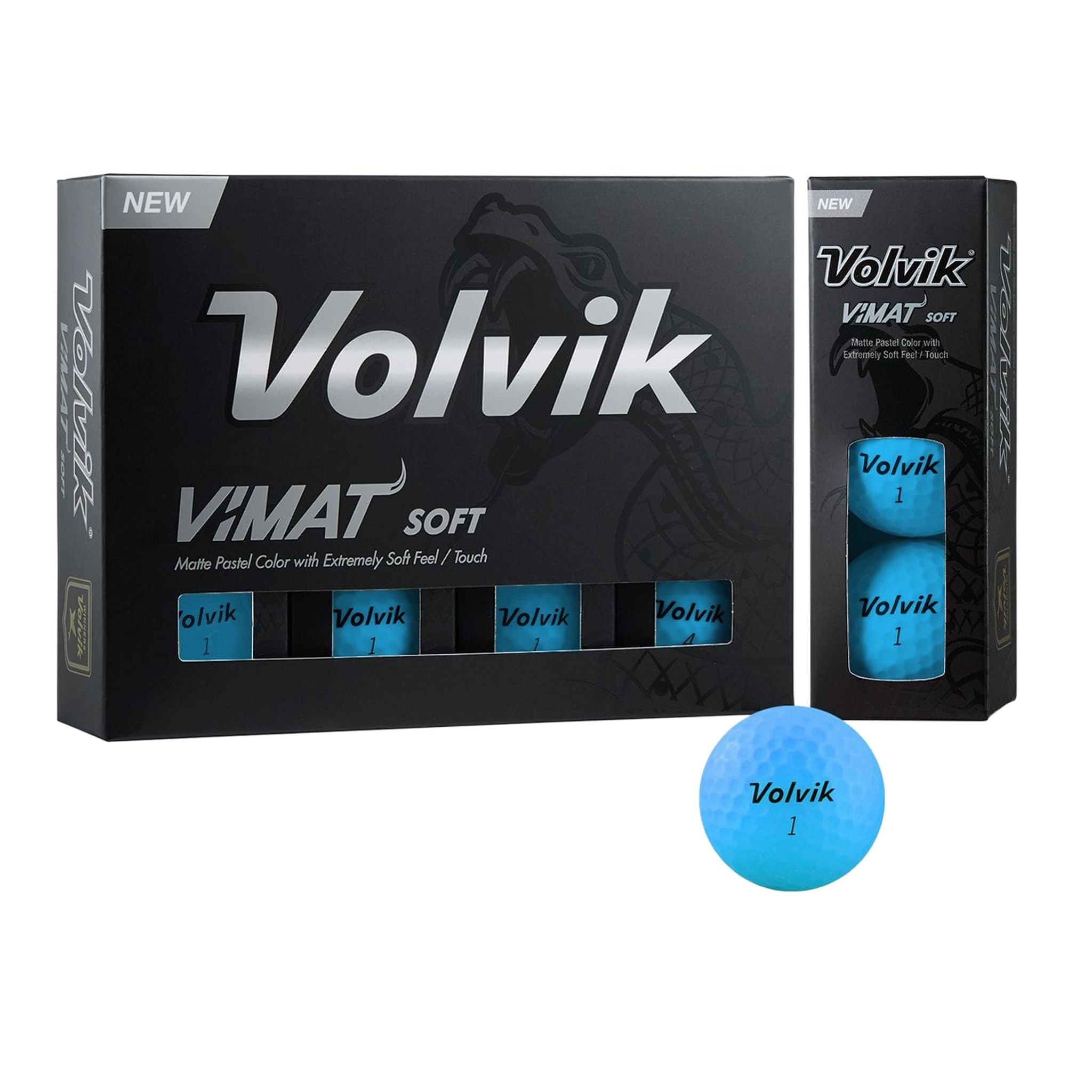 Volvik Vimat Soft 2022 12Bälle Gelb