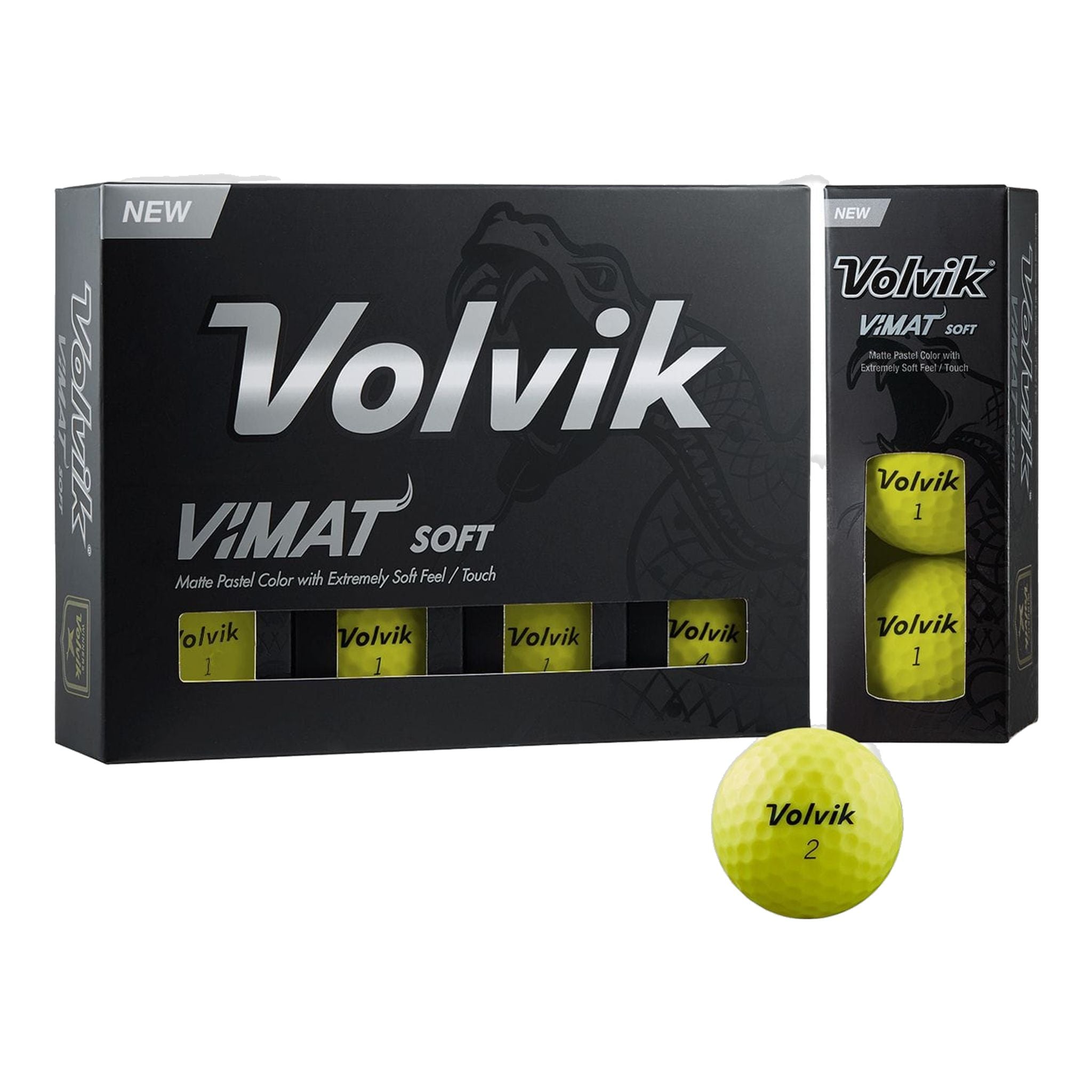 Volvik Vimat Soft 2022 12 Palline Giallo