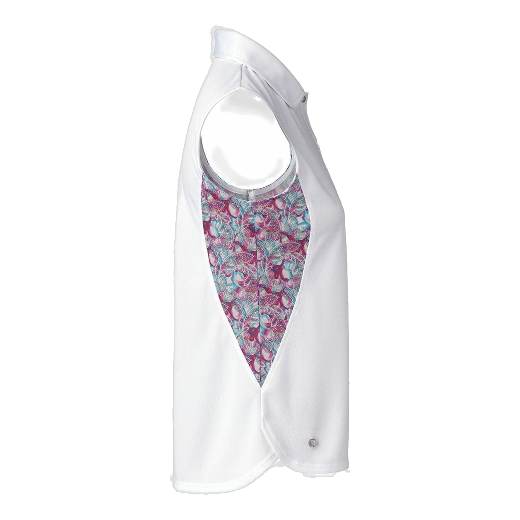 Polo senza maniche da donna Daily Sports Bess bianca