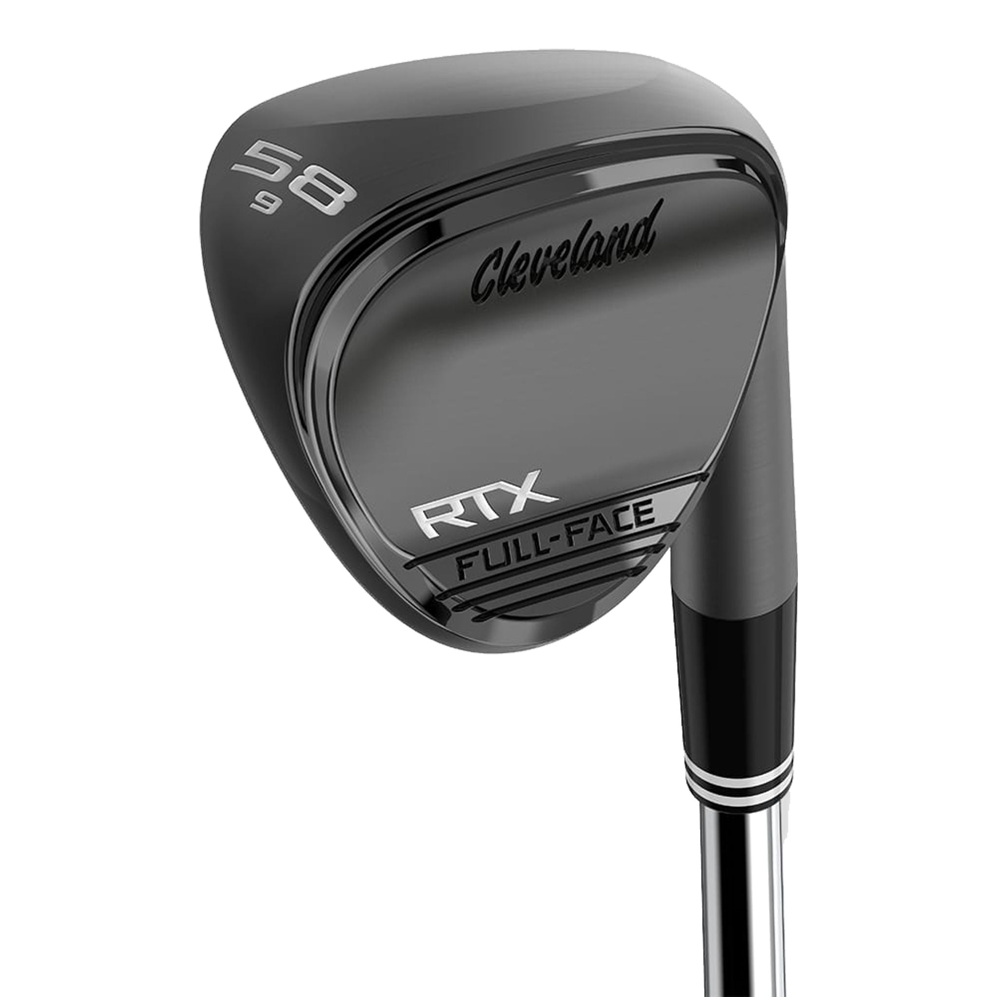 Cleveland RTX Zipcore Full Face Black Satin Wedge - usato da uomo