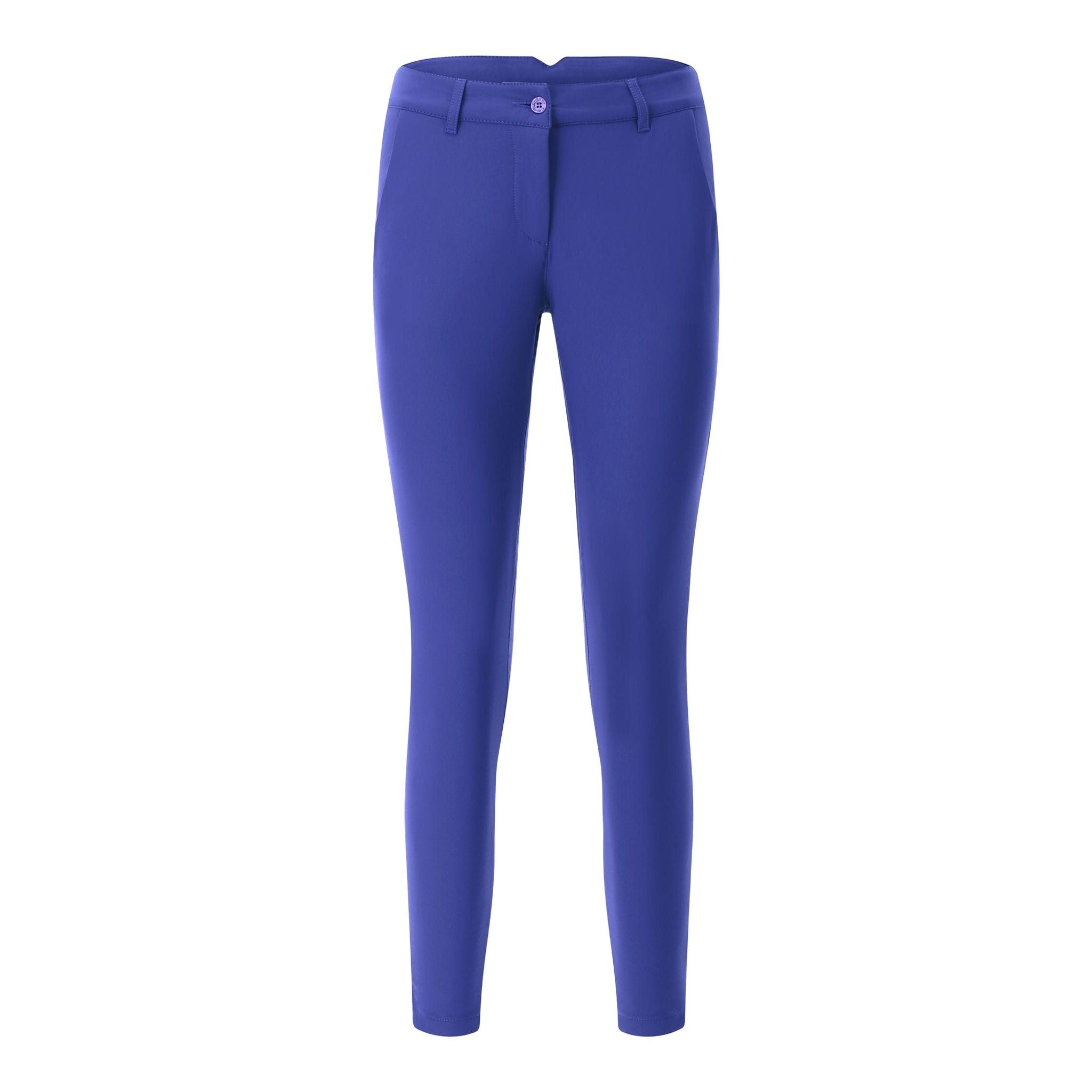 Pantaloni Chervo SOSSOLINA blu cobalto da donna