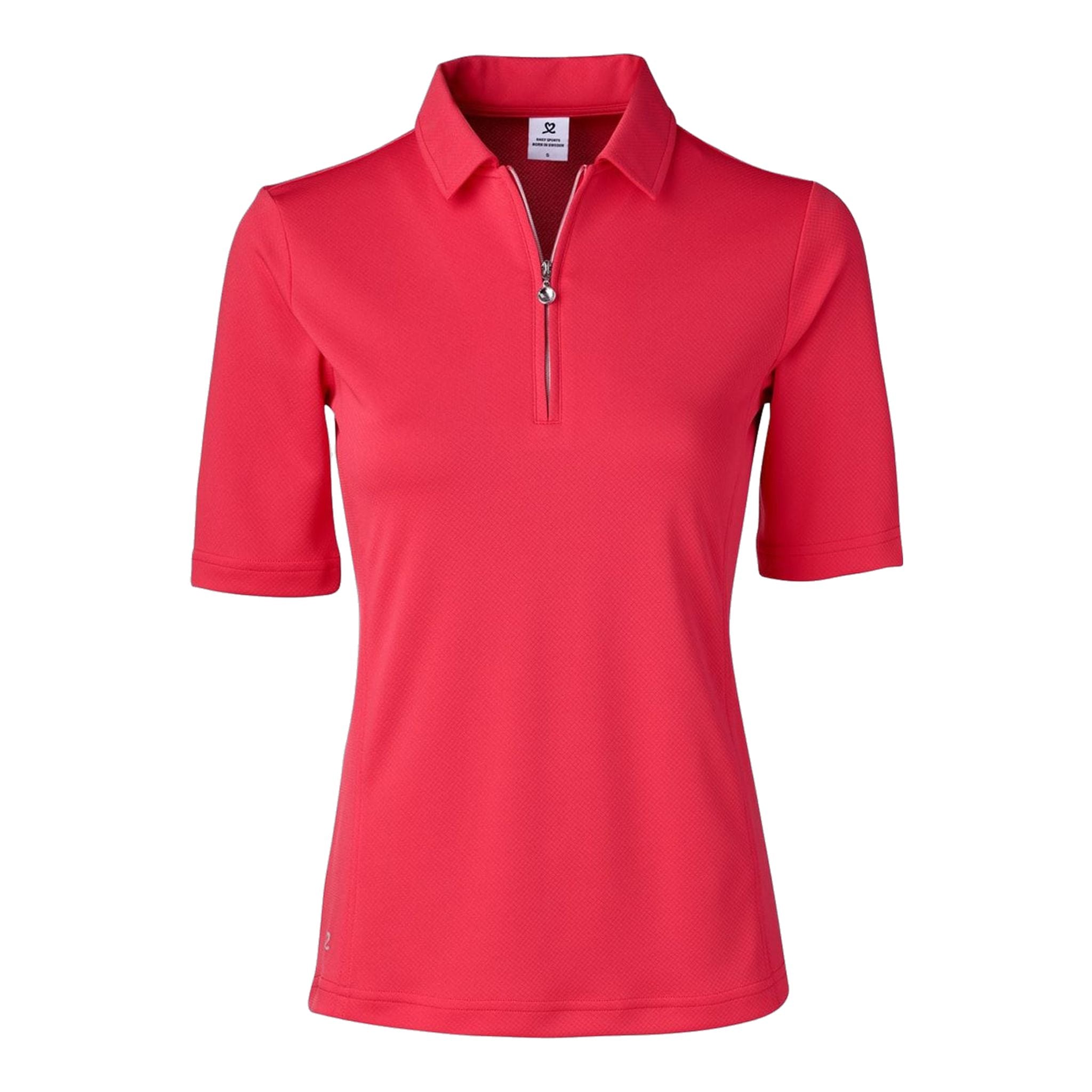 Daily Sports Macy 1/2-Arm Polo da donna rossa da donna