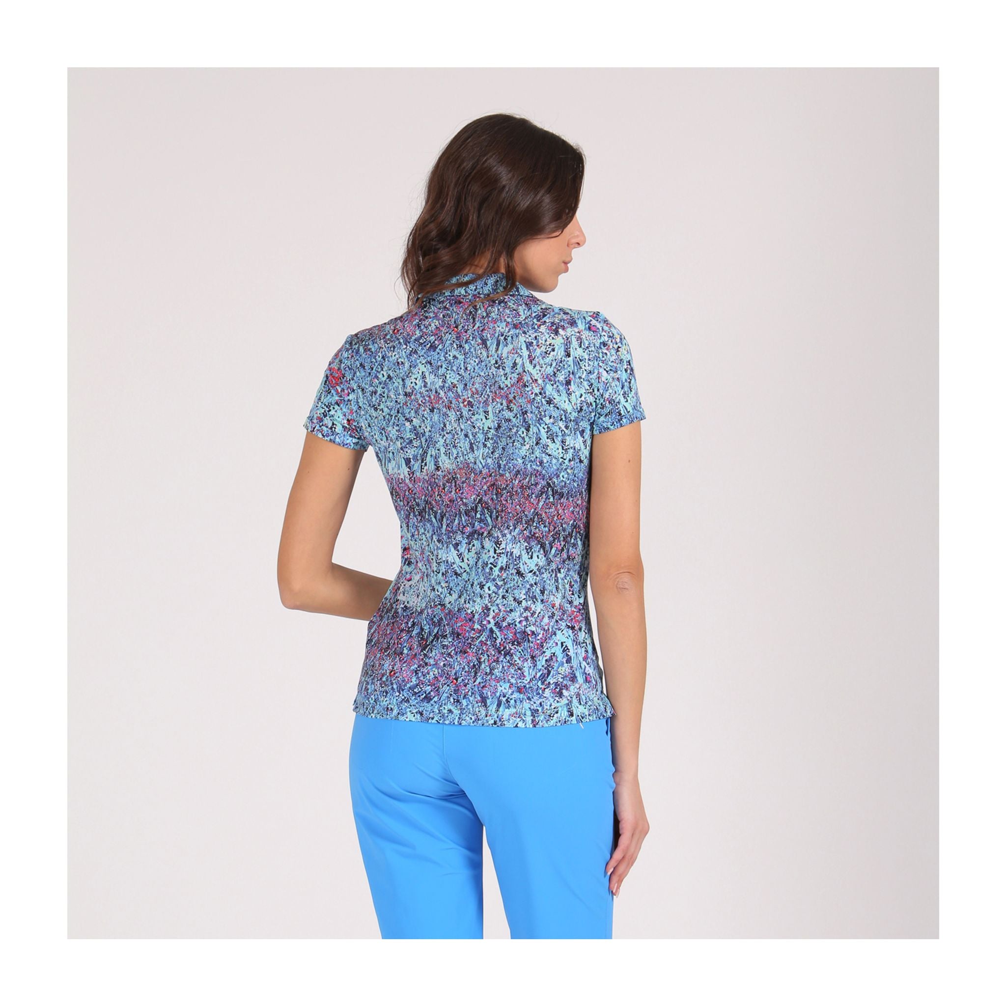 Chervo Polo Alberobello W Blu Rosa Donna