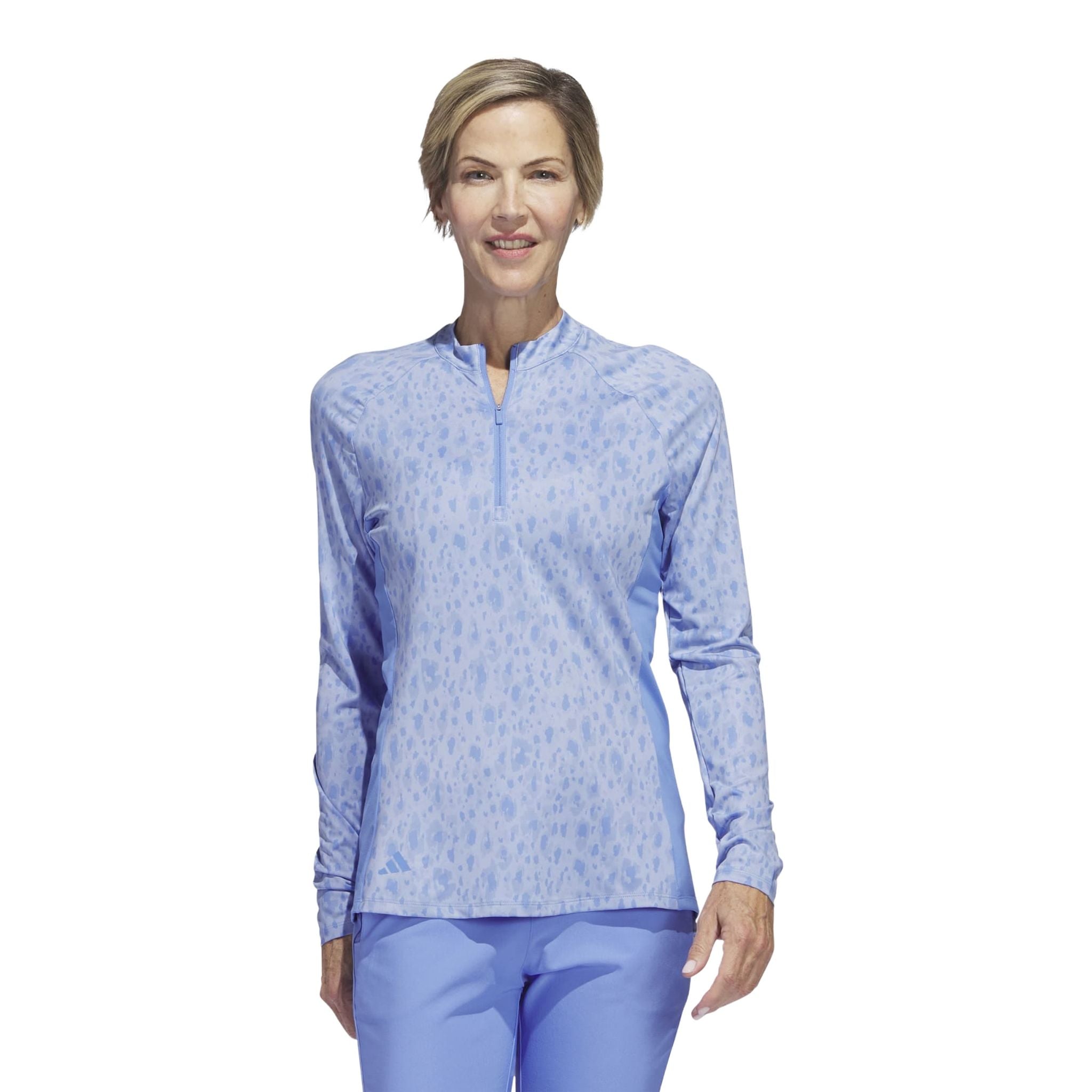 Polo da donna a maniche lunghe con stampa Adidas U365