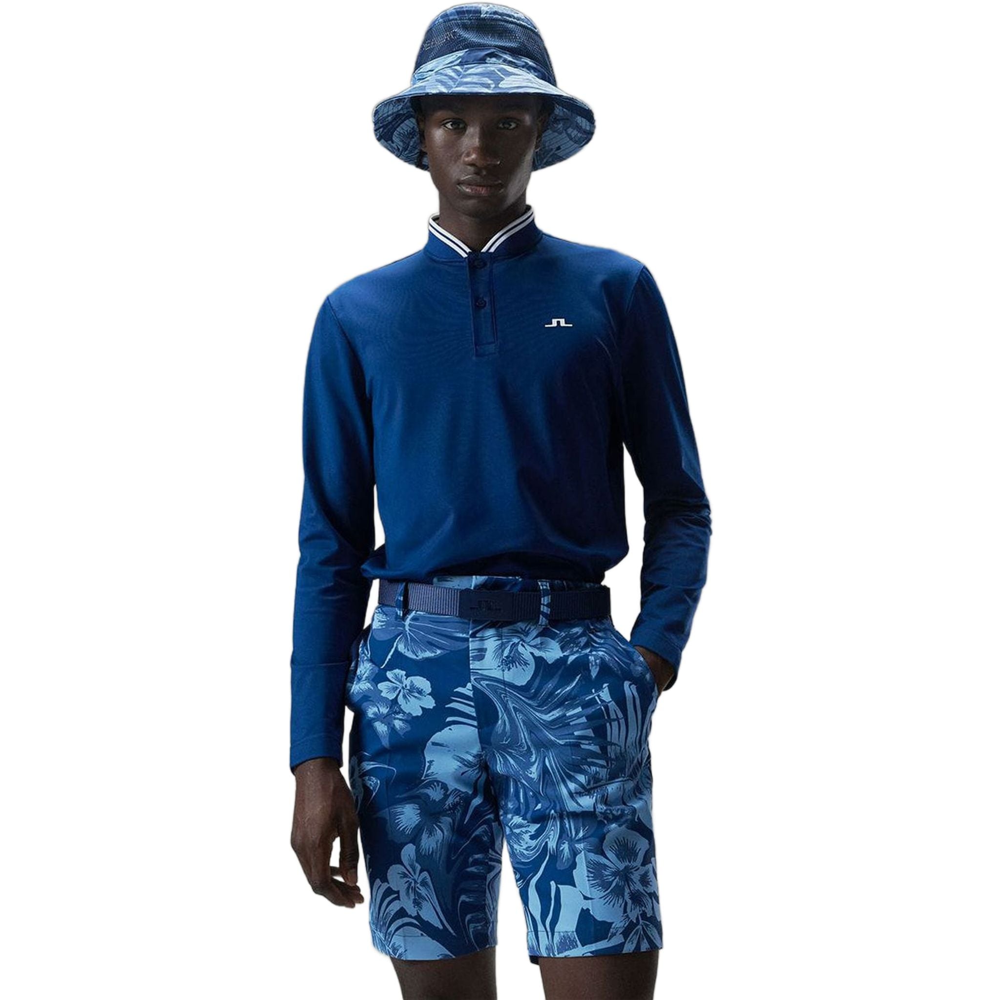 J. Lindeberg Tyson Polo Regular Fit Manica Lunga Uomo