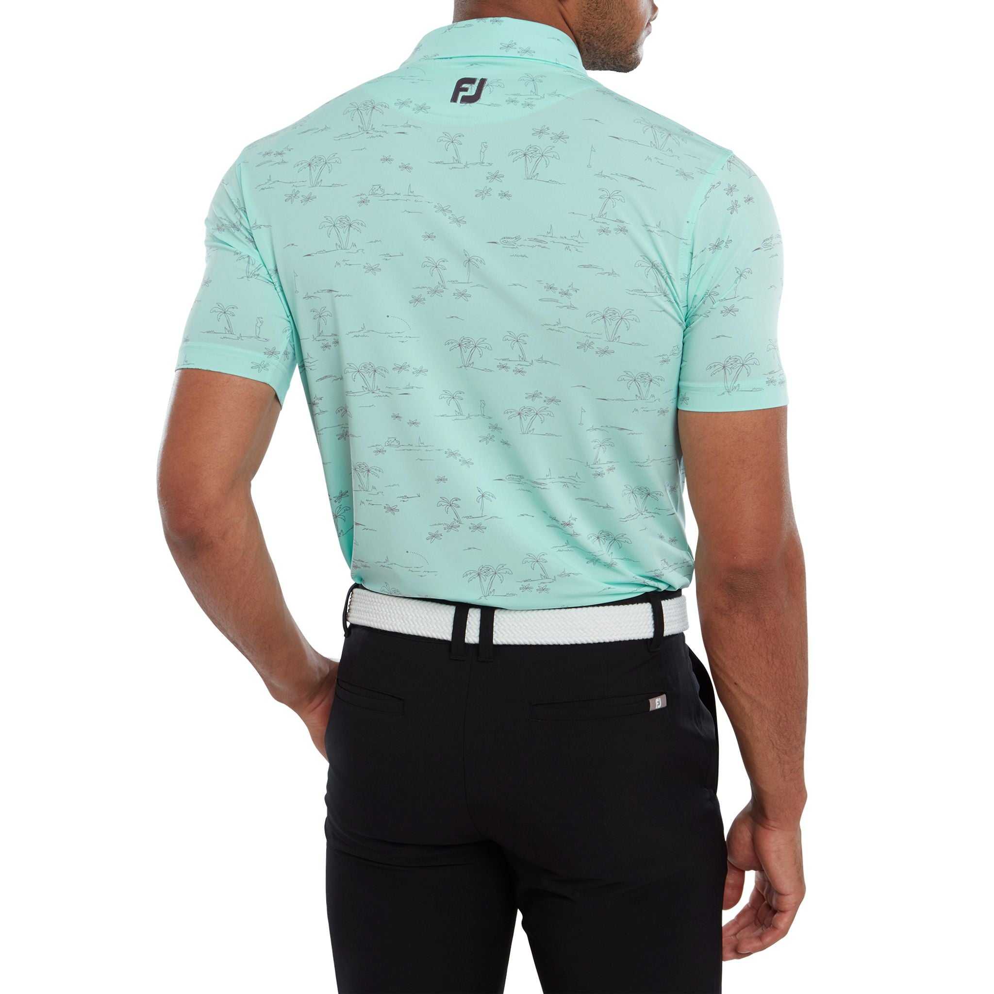 Polo da uomo Footjoy Tropic