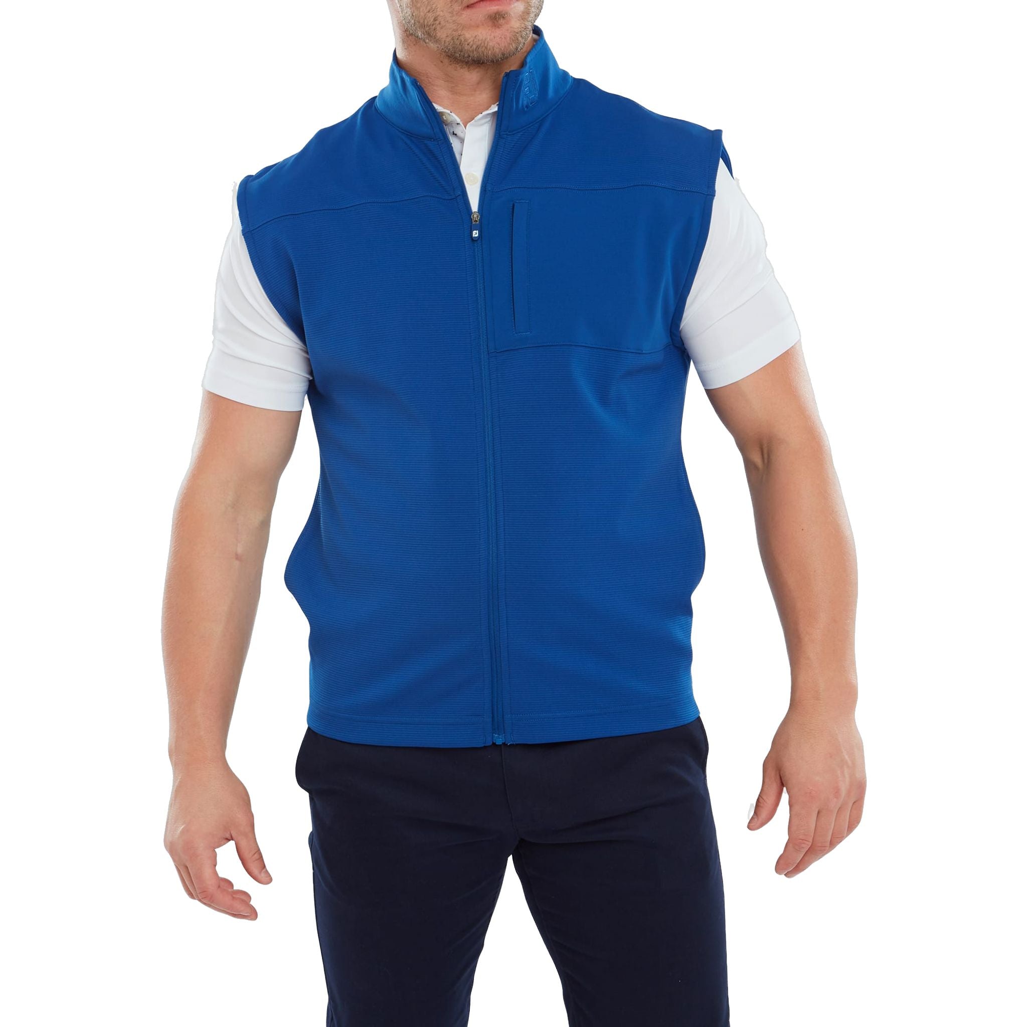 Gilet in maglia ottomana Footjoy da uomo