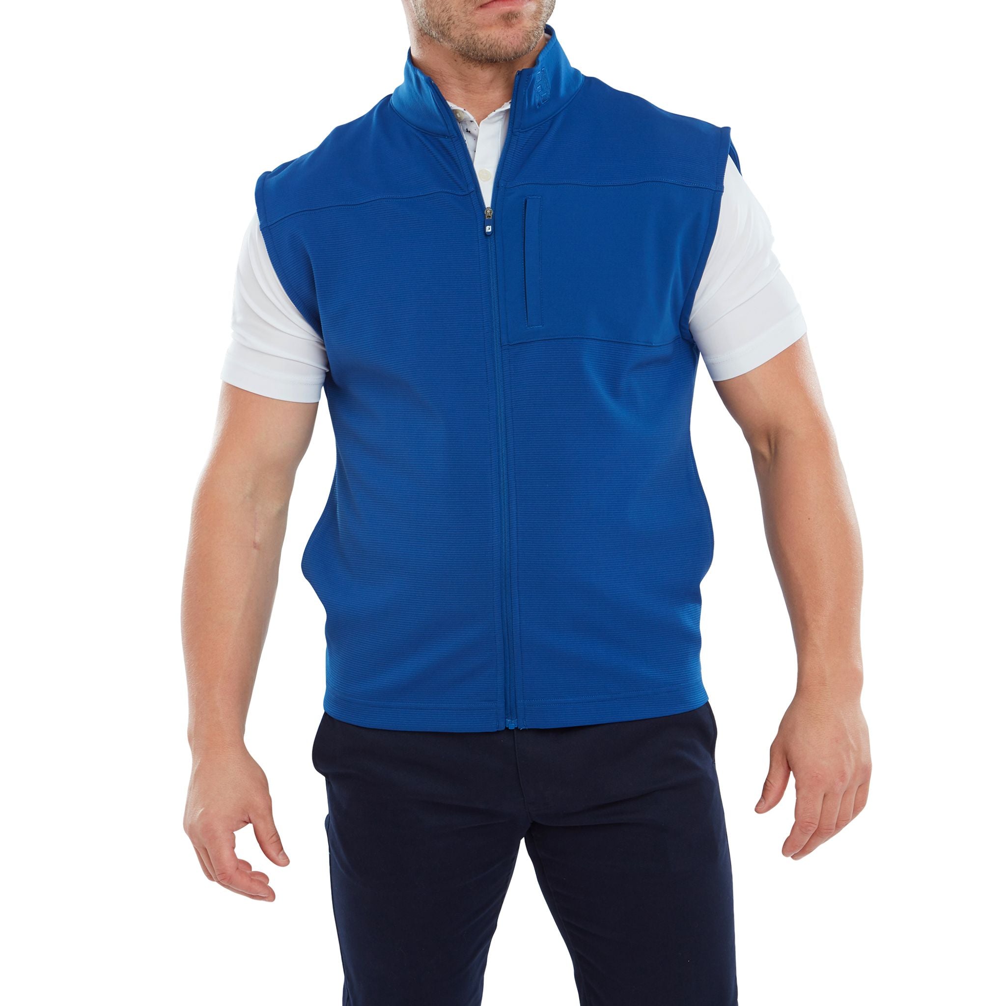 Gilet in maglia ottomana Footjoy da uomo