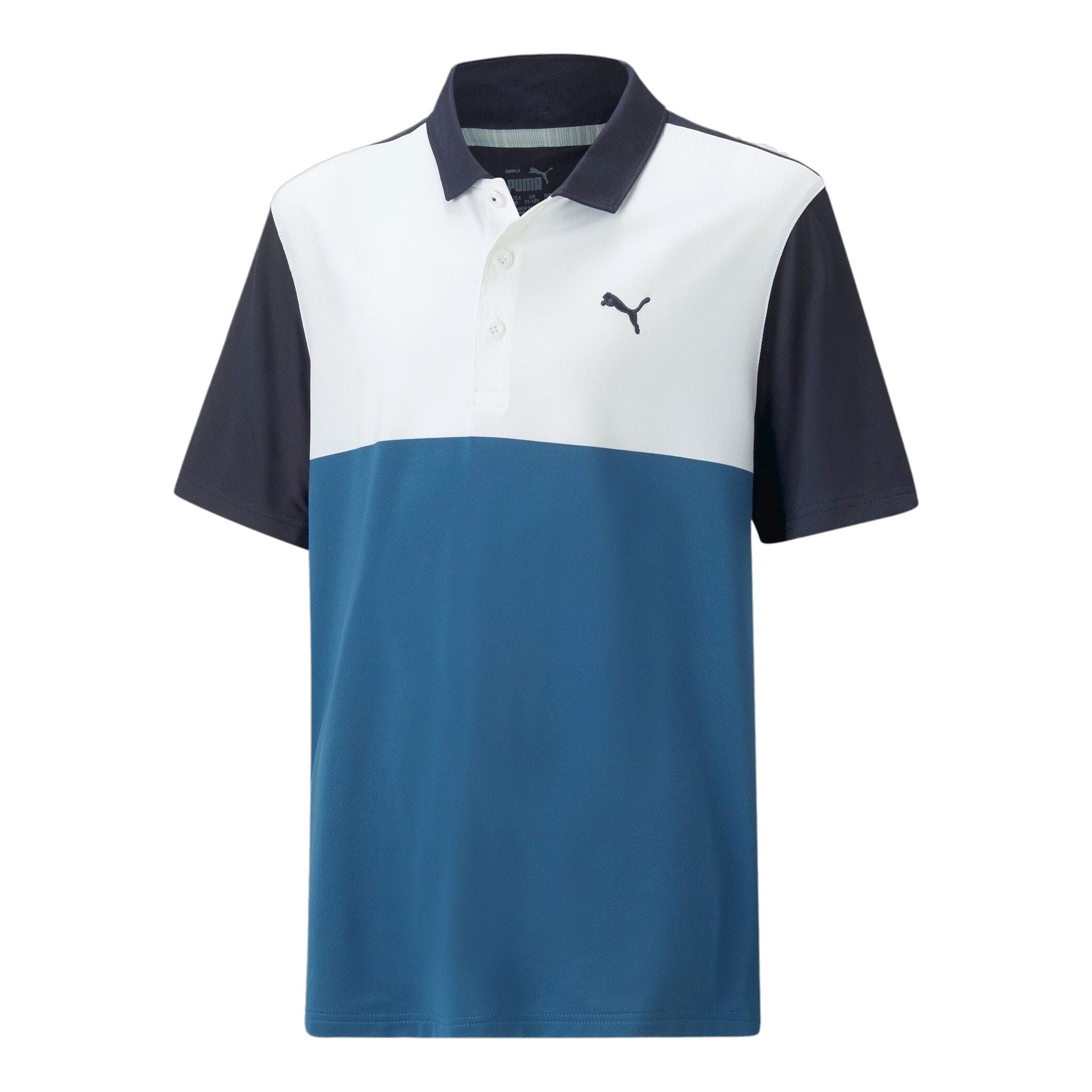 Polo Puma Cloudspun Colorblock da bambino