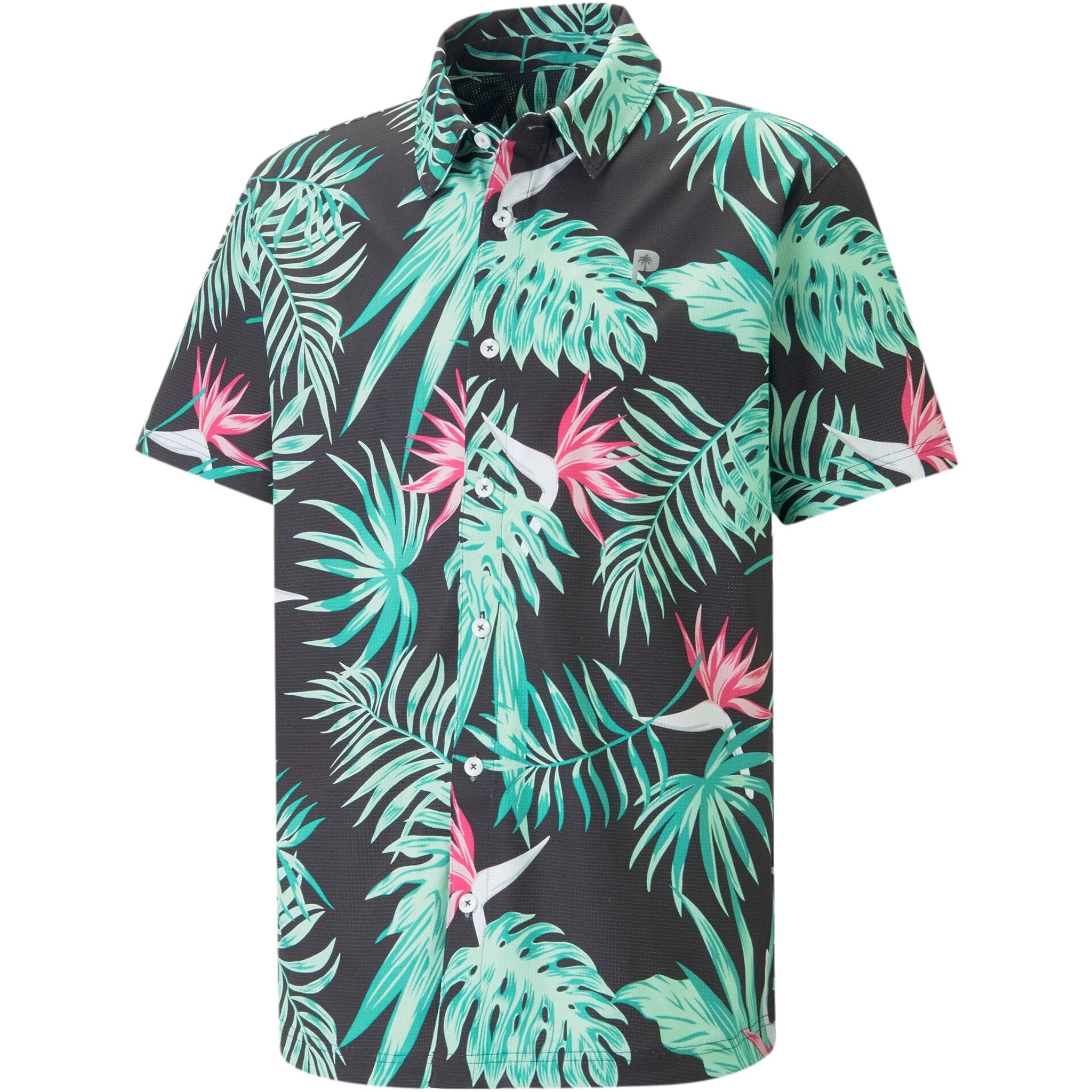 Camicia con bottoni Puma PTC Paradise da uomo