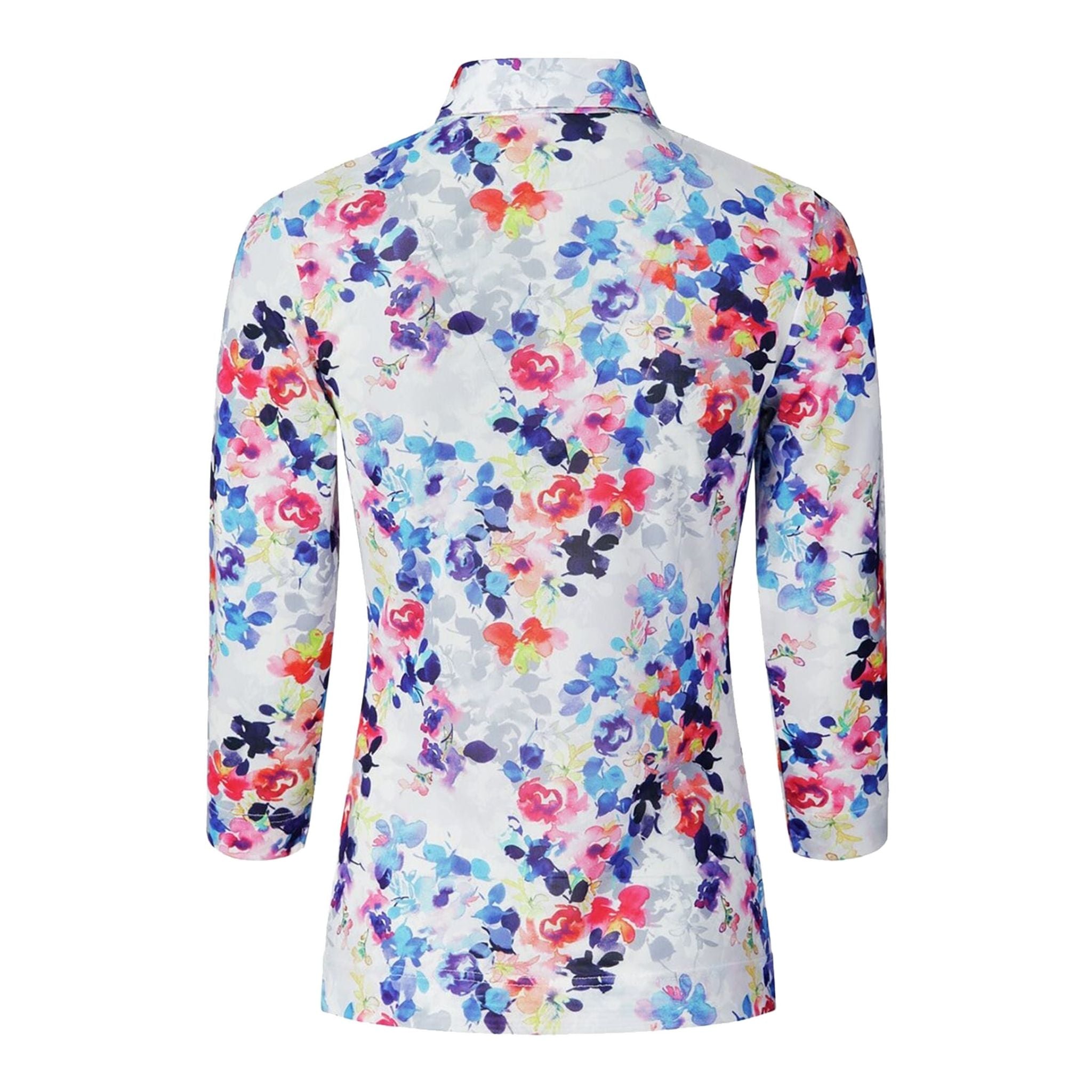 Polo da donna a maniche 3/4 in rete Mira QuickDry Daily Sports