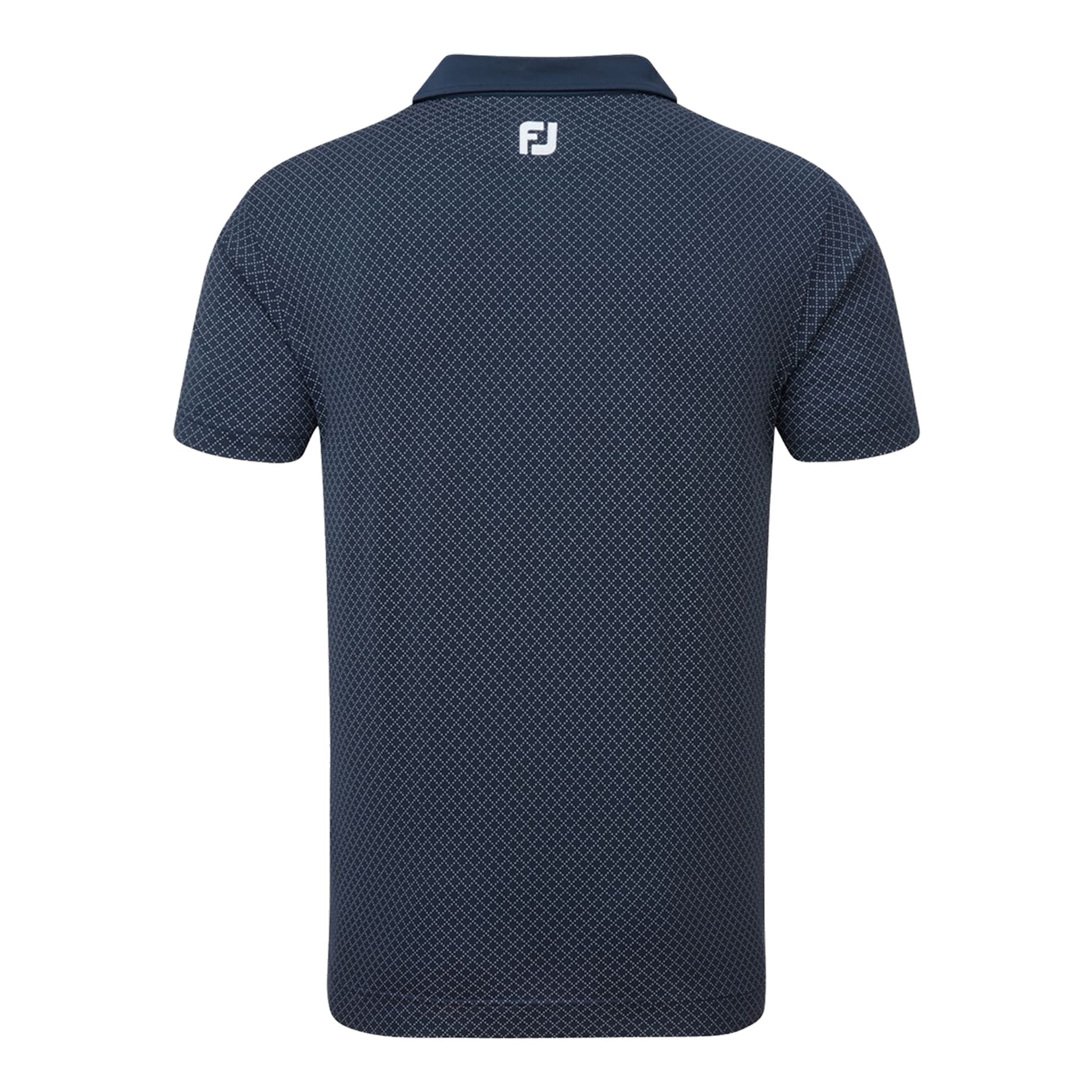 Polo da uomo Footjoy Diamond Dot Print Lisle