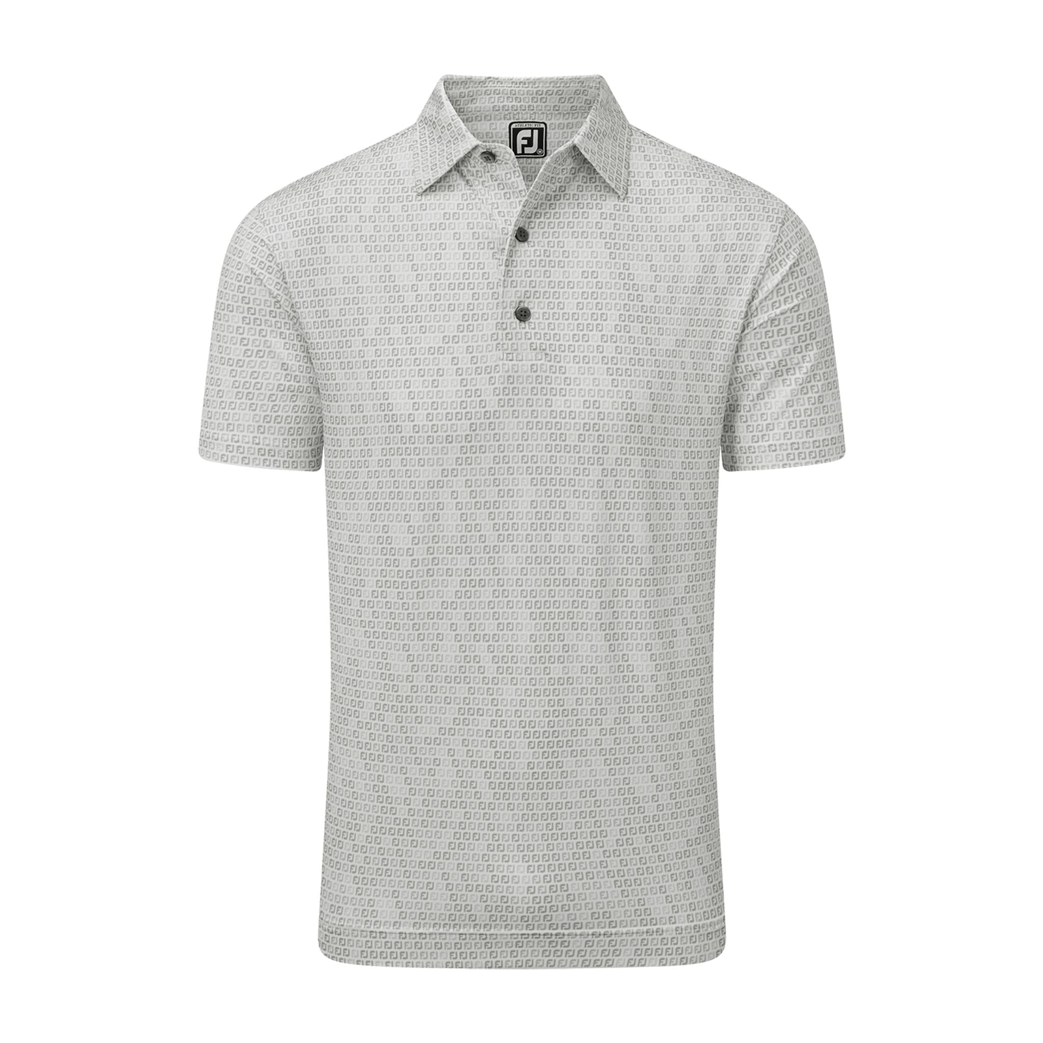 Polo da uomo in filo di Scozia con stampa mimetica digitale Footjoy