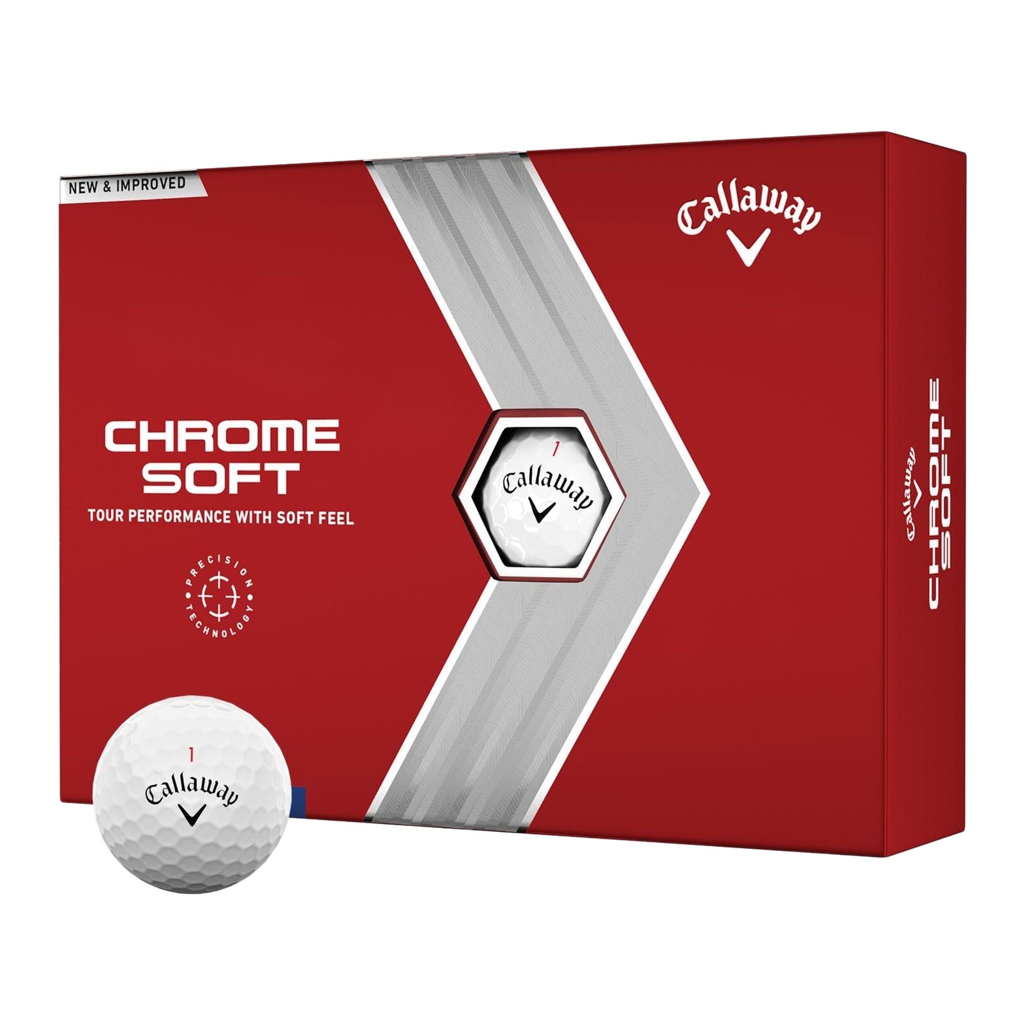Palline da golf Callaway Chrome Soft (2022)