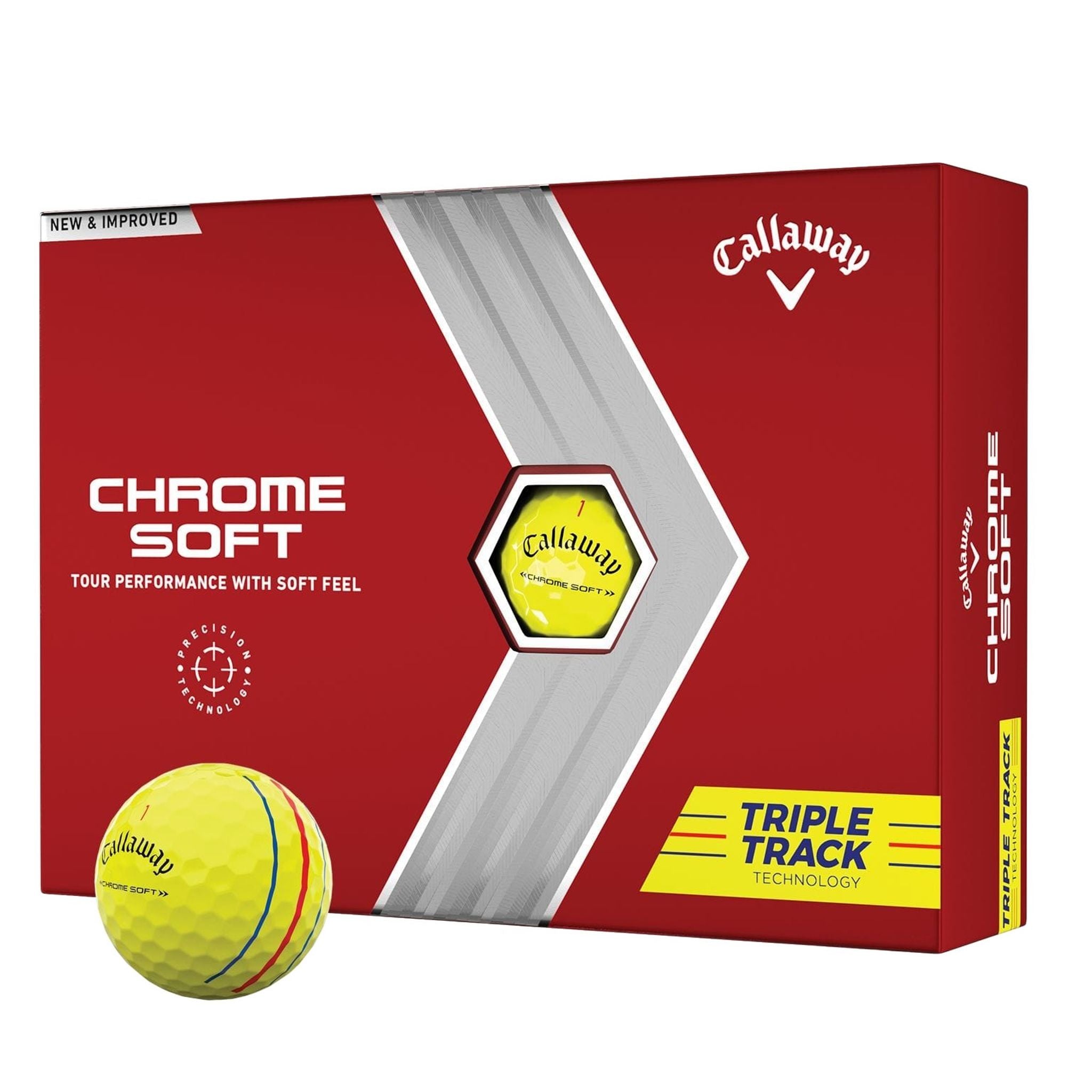 Palline da golf Callaway Chrome Soft 2022