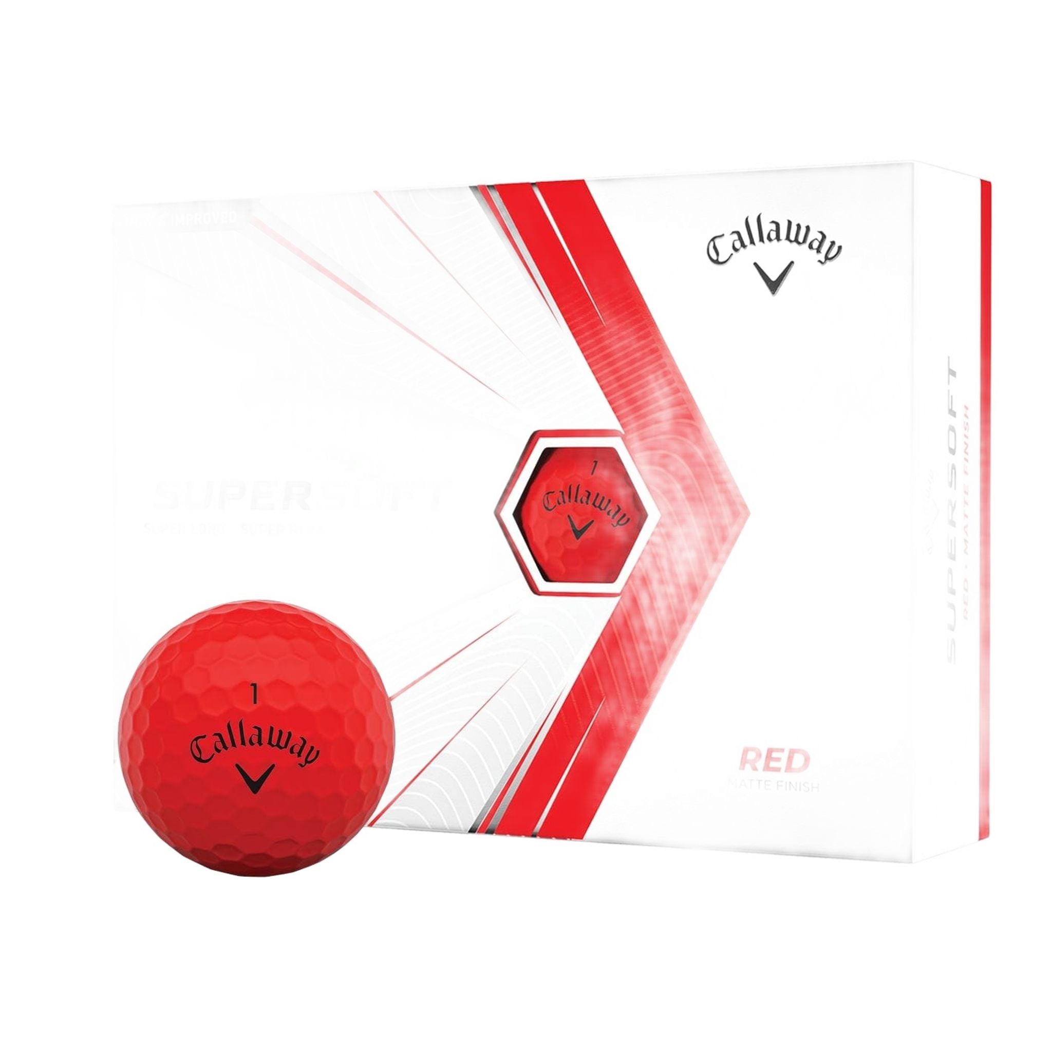 Palline da golf Callaway Supersoft opache (2021)