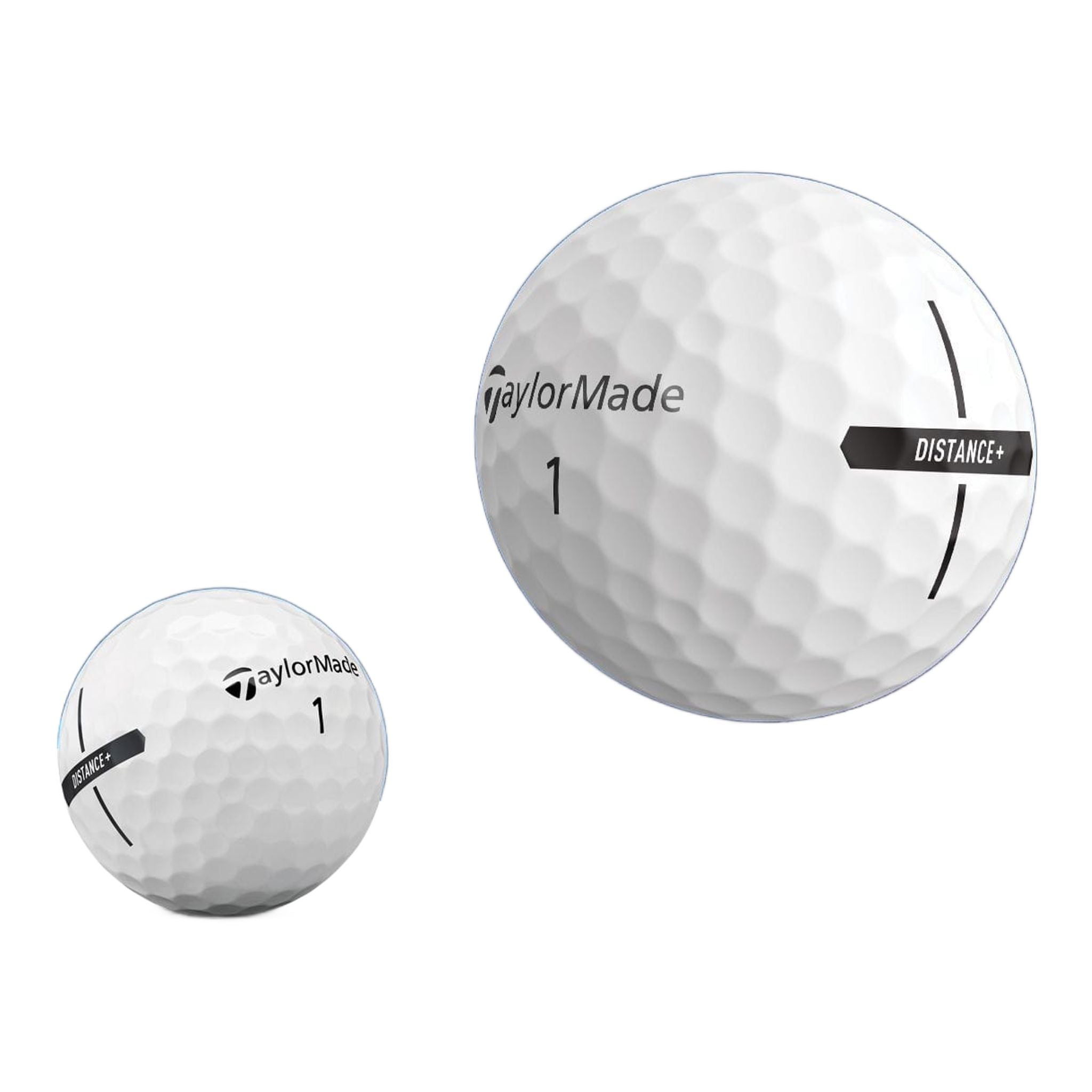 Palline da golf TaylorMade Distance+ (12 pezzi)