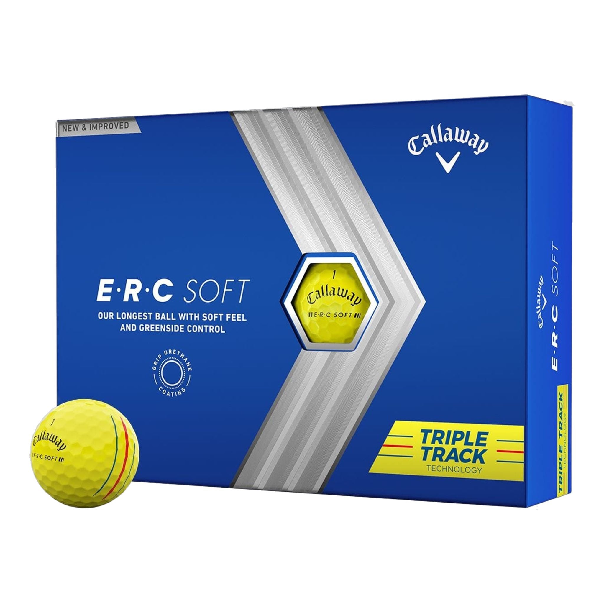 Palline da golf Callaway ERC morbide a tripla pista (2023)