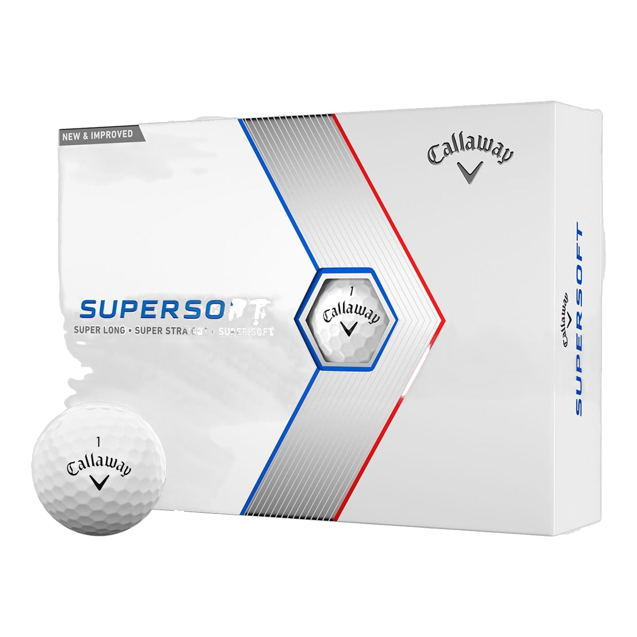 Palline da golf Callaway Supersoft (23) (12 pezzi)