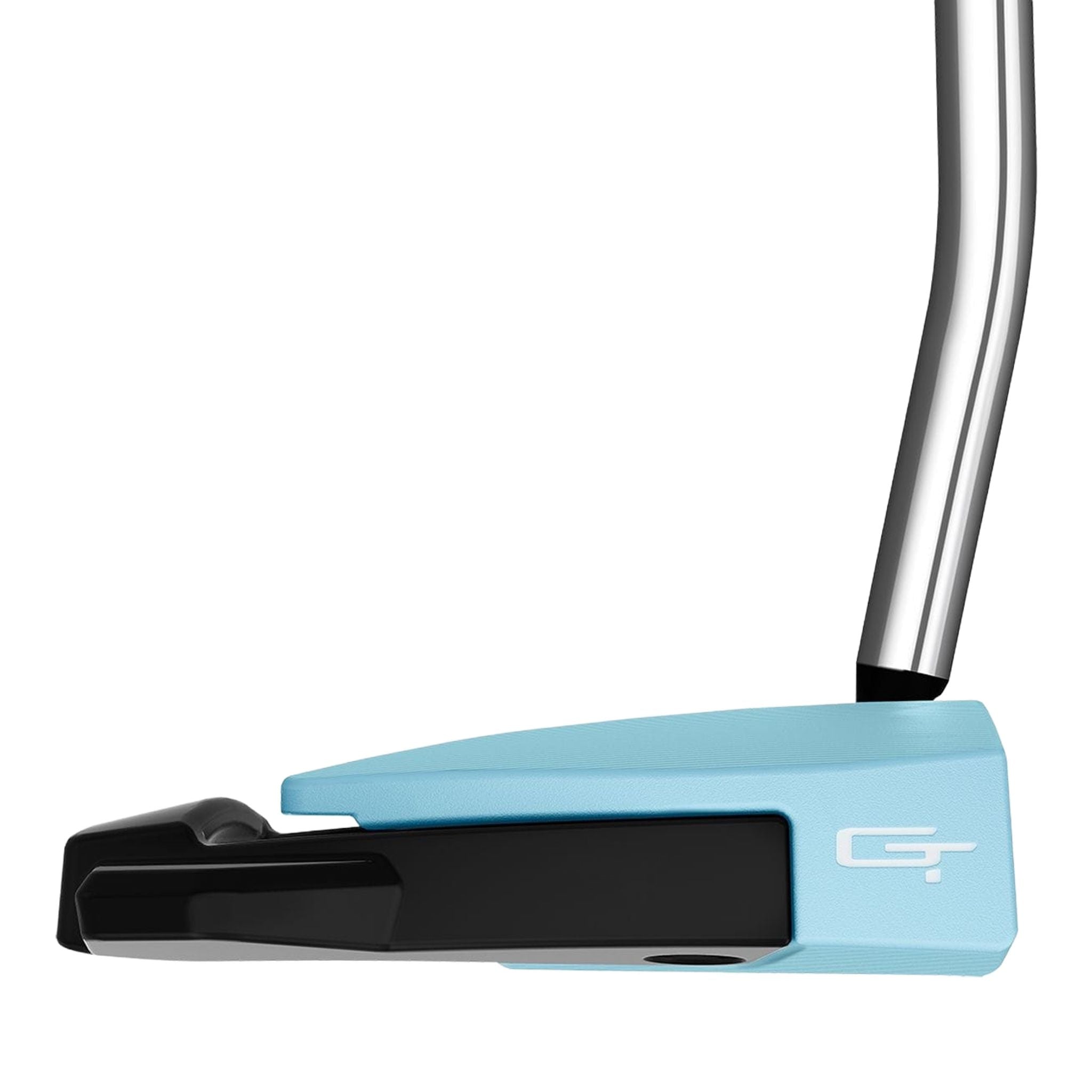 Putter TaylorMade Spider GT X IceBlu a curvatura singola da donna