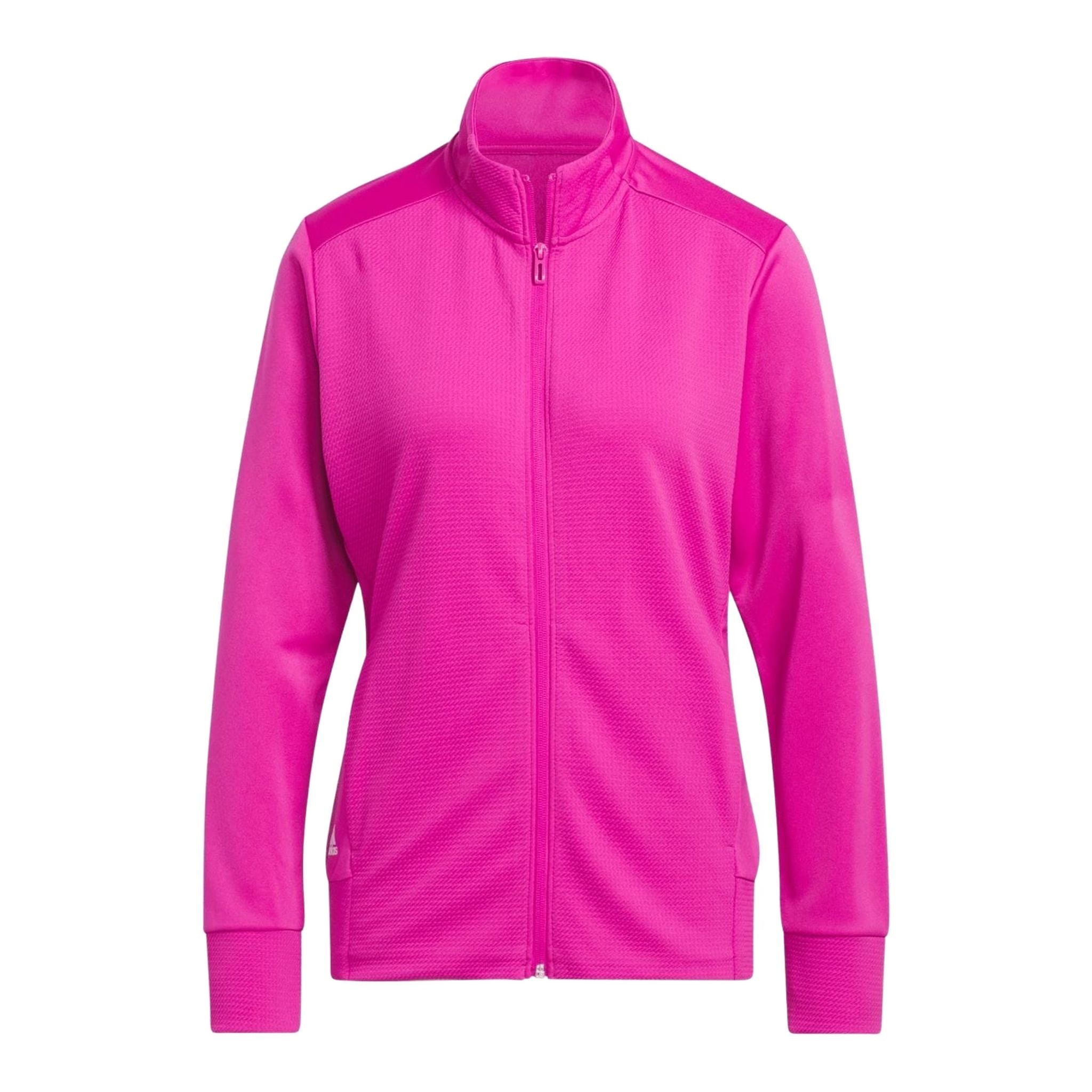 Giacca Adidas testurizzata con zip intera da donna