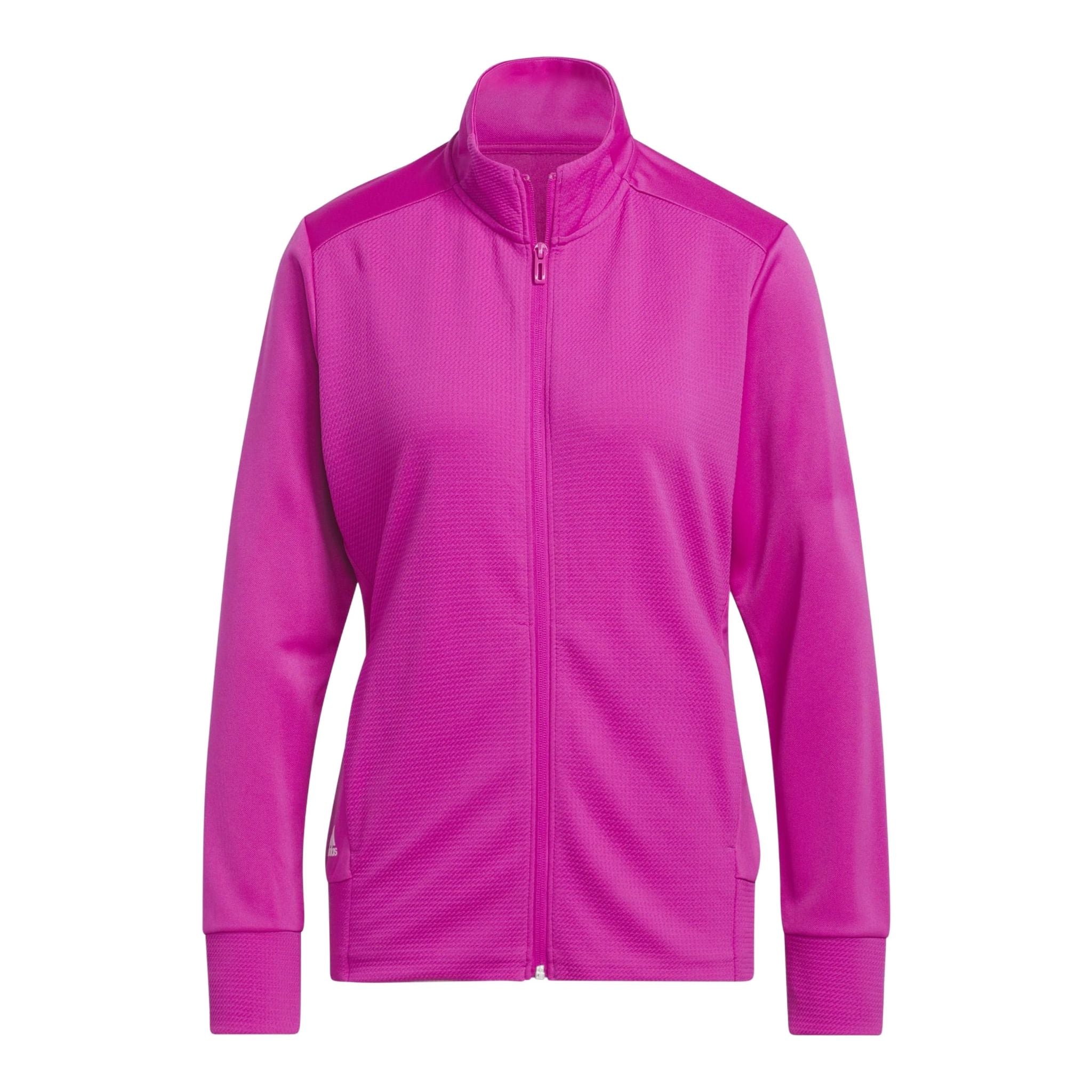 Giacca Adidas testurizzata con zip intera da donna