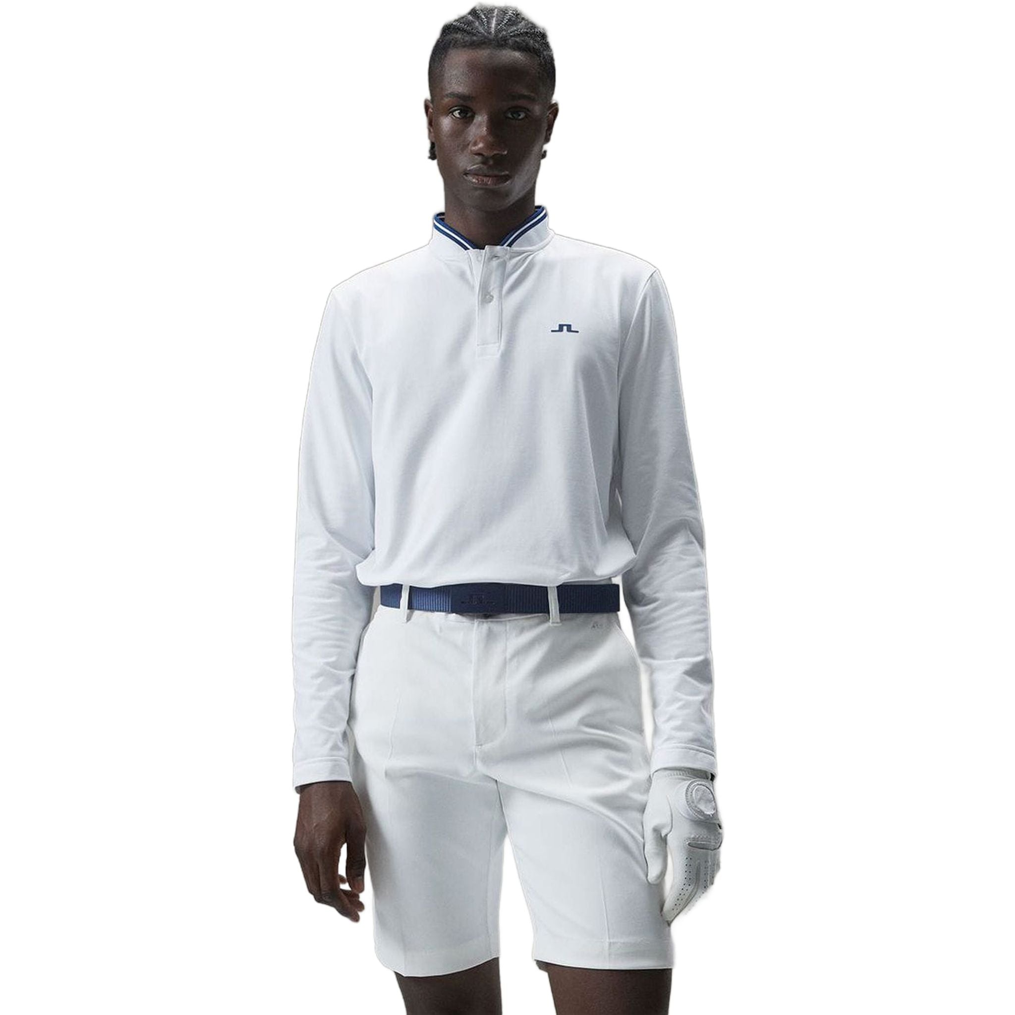 J. Lindeberg Tyson Polo Regular Fit Manica Lunga Uomo