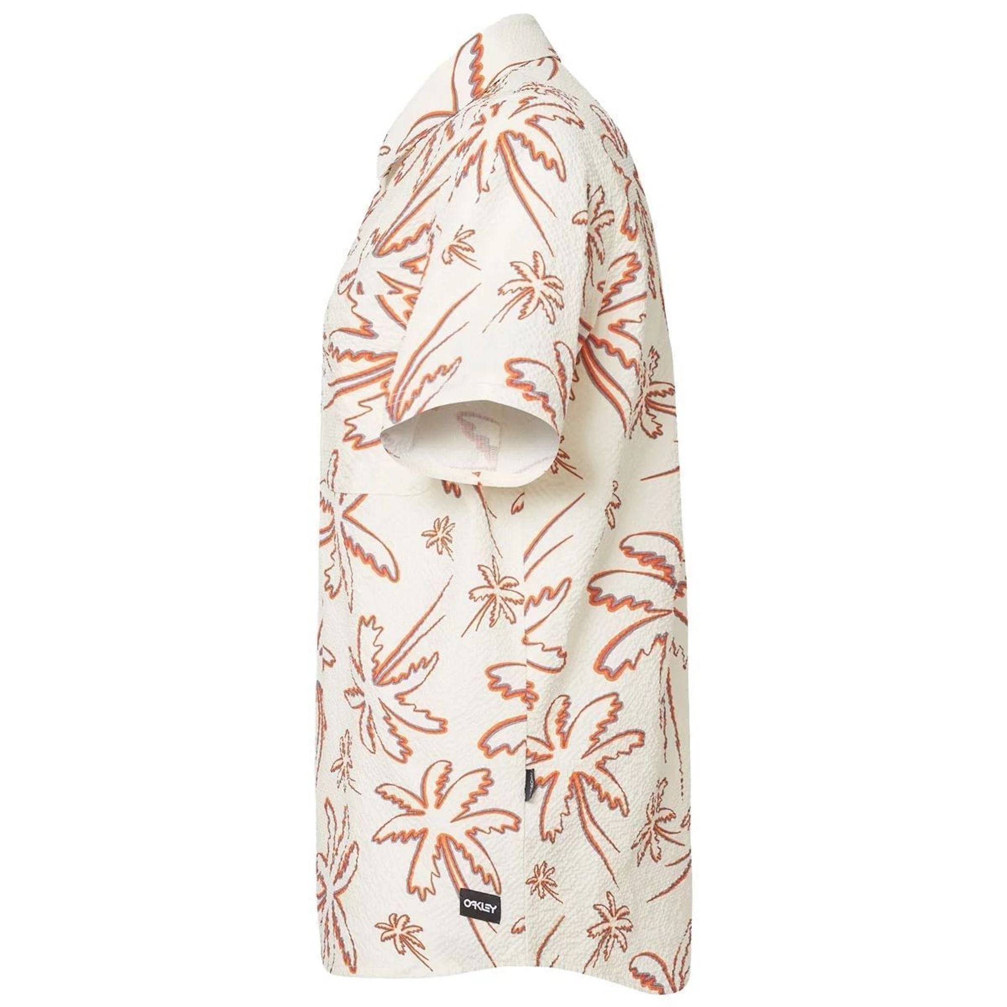 Polo Oakley Deco Palms con bottoni da uomo