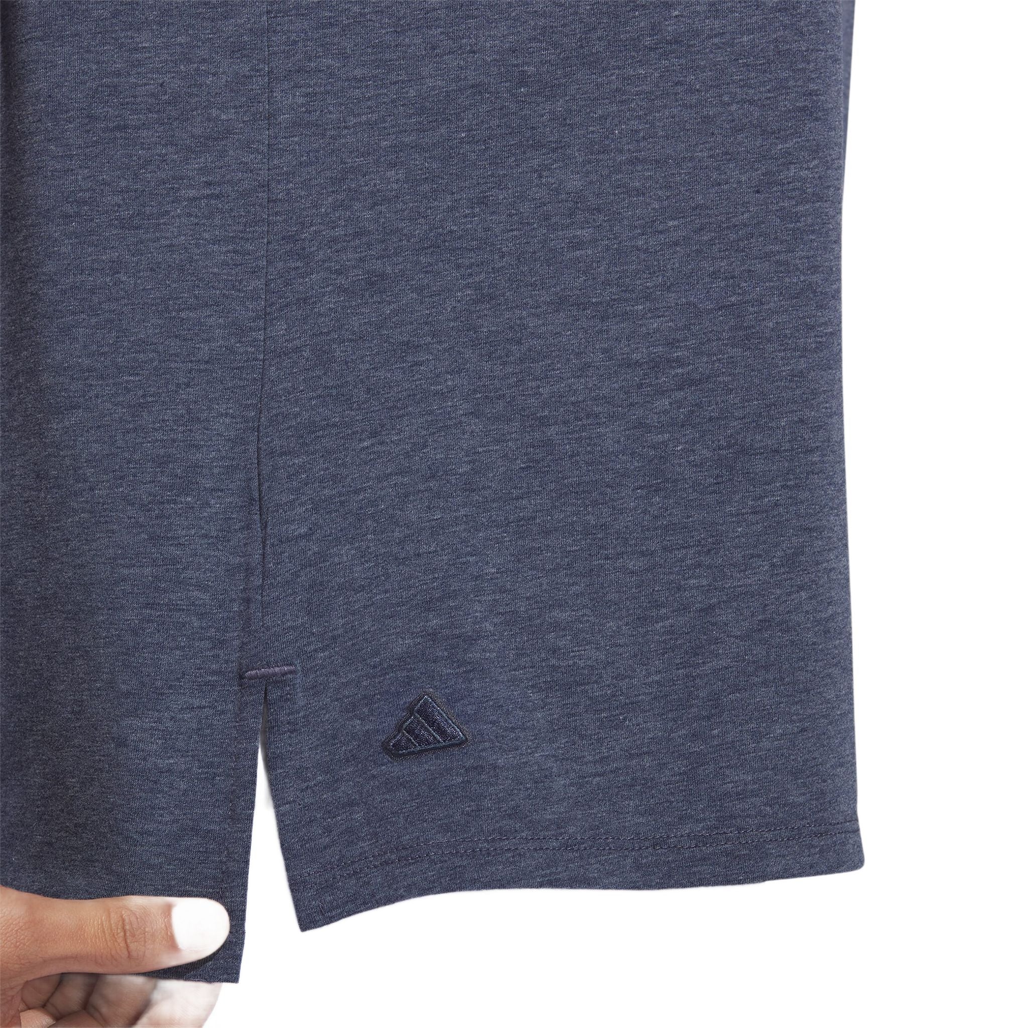 Polo da donna Adidas Go-To Heathered