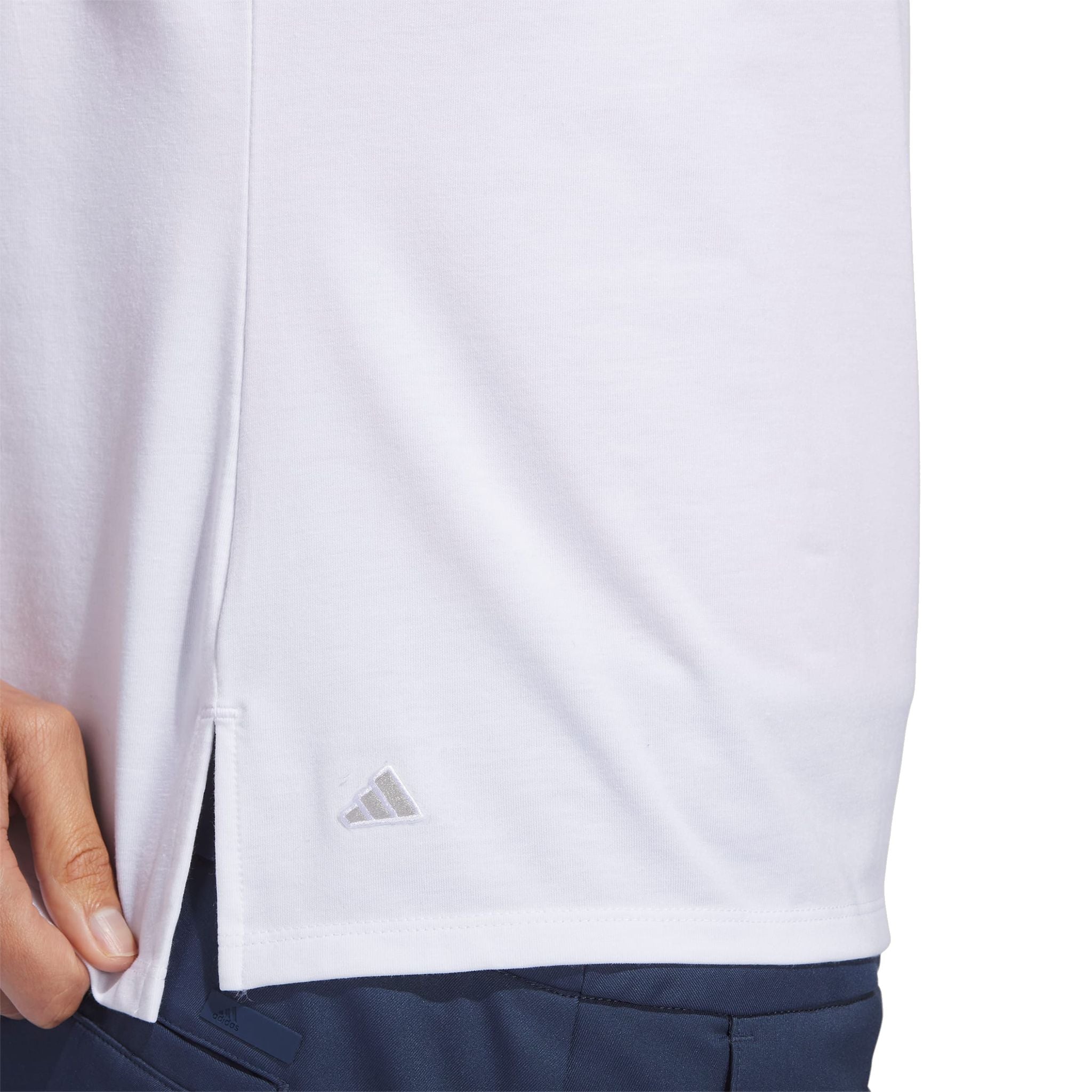 Polo da donna Adidas Go-To Heathered