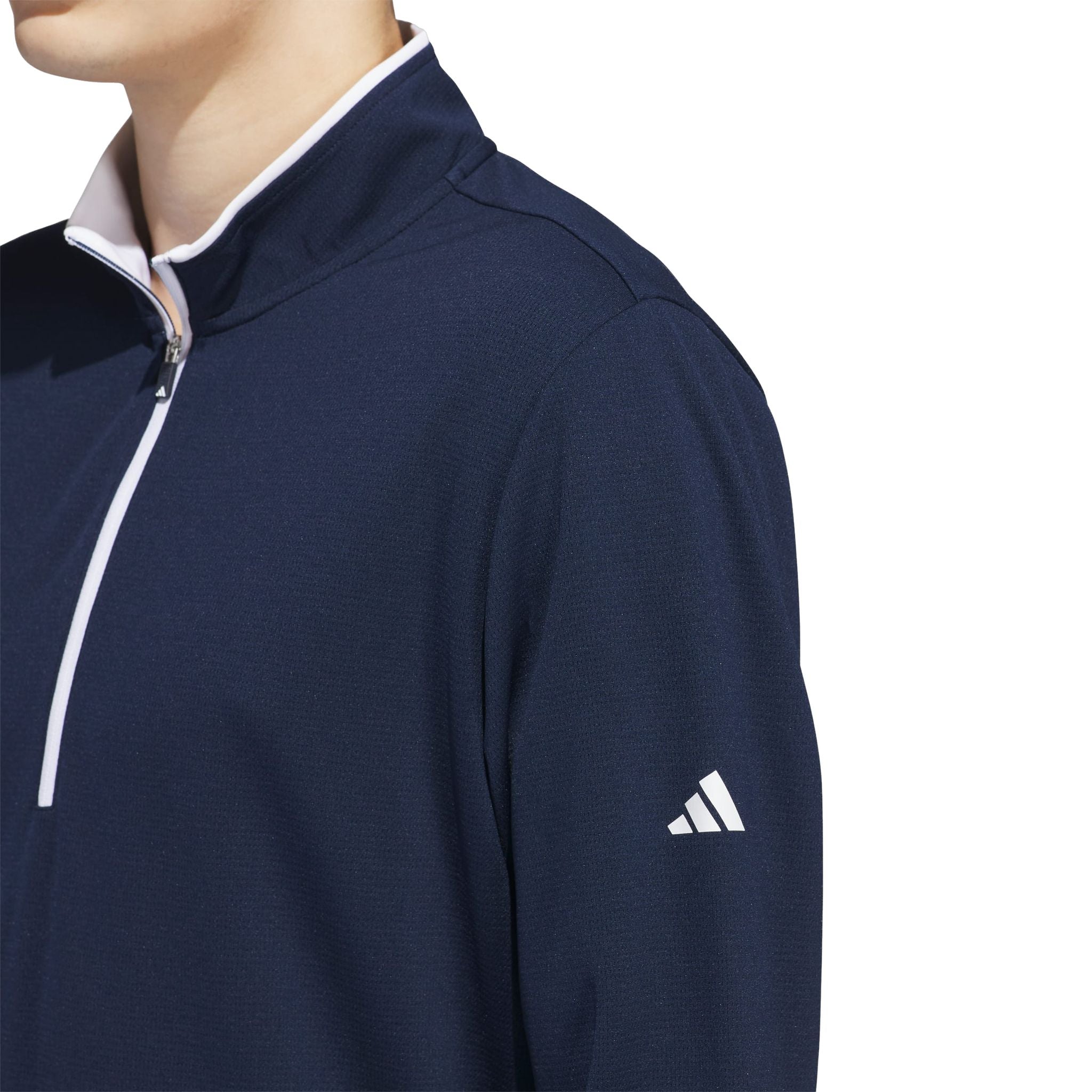 Adidas UPF Maglione leggero con zip a 1/4 da uomo