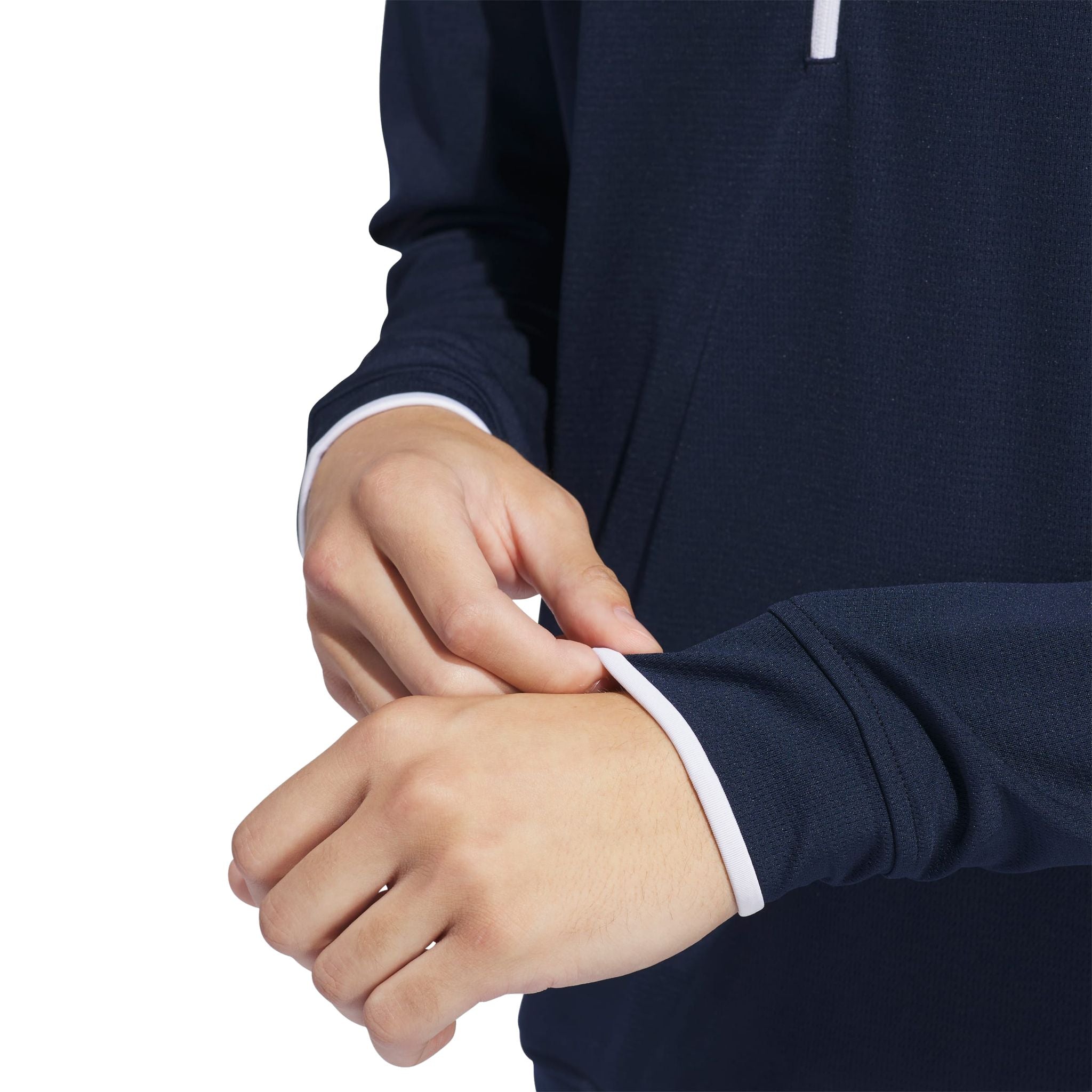 Adidas UPF Maglione leggero con zip a 1/4 da uomo