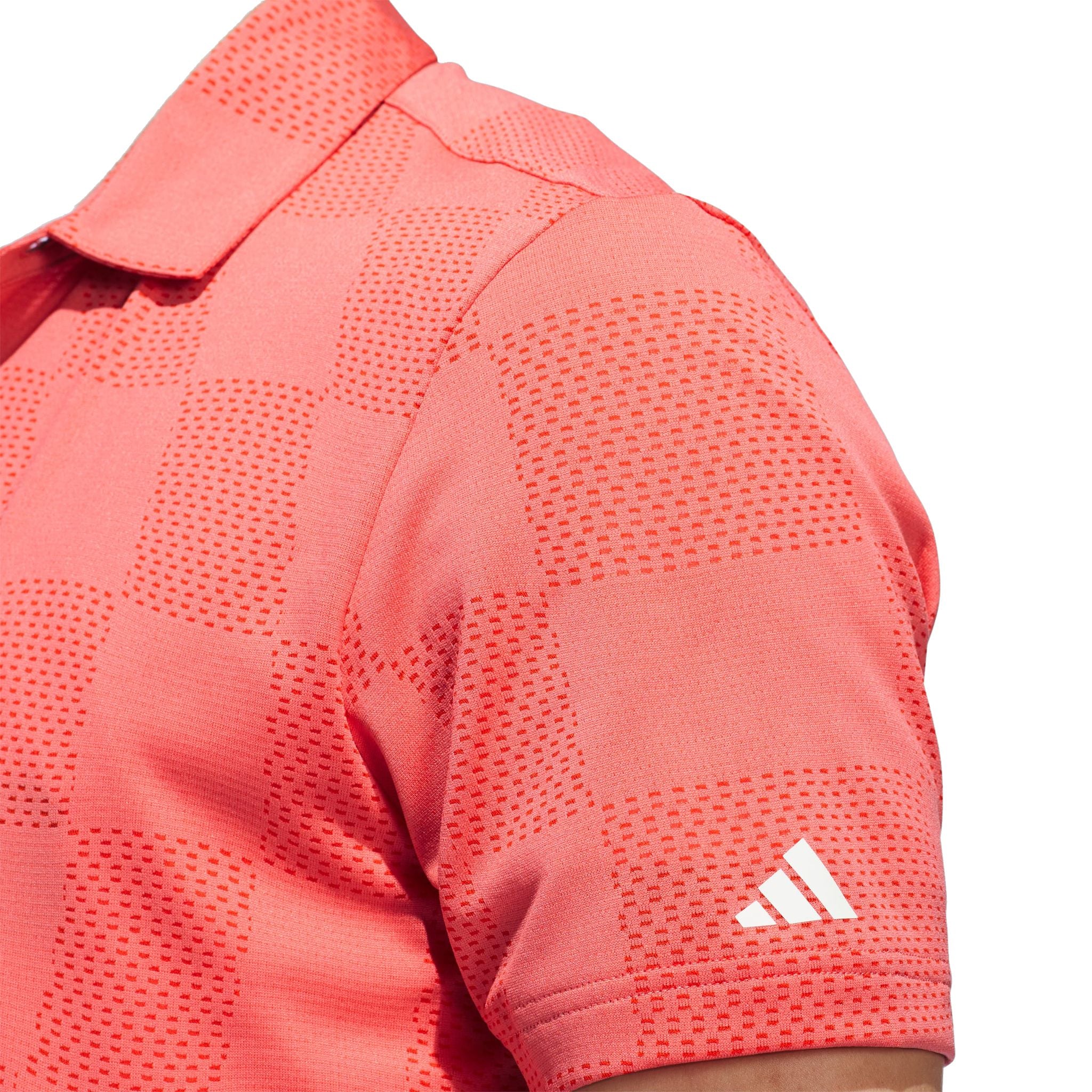 Polo Adidas Ultimate365 testurizzata jacquard da uomo